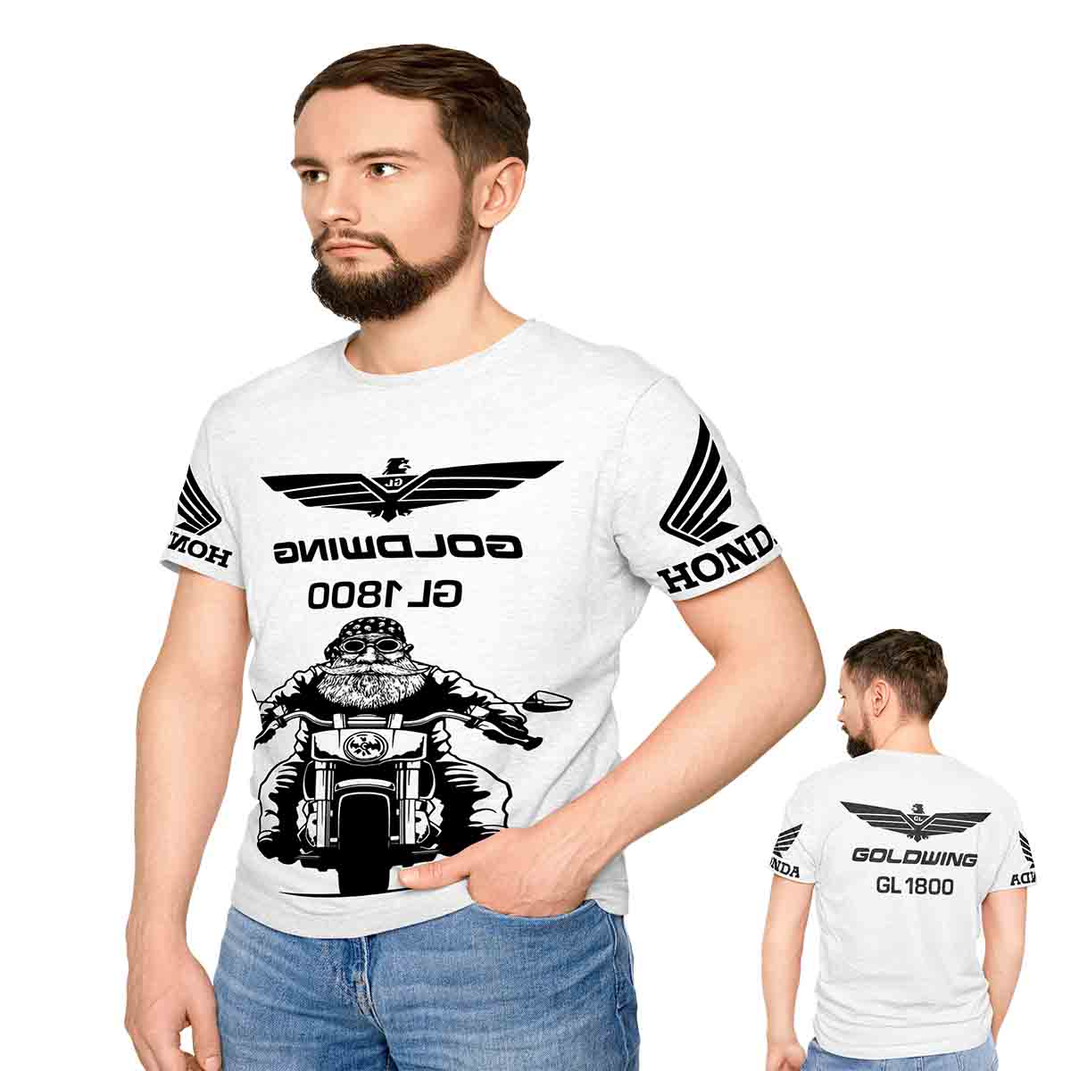 Polera Honda Goldwing D3