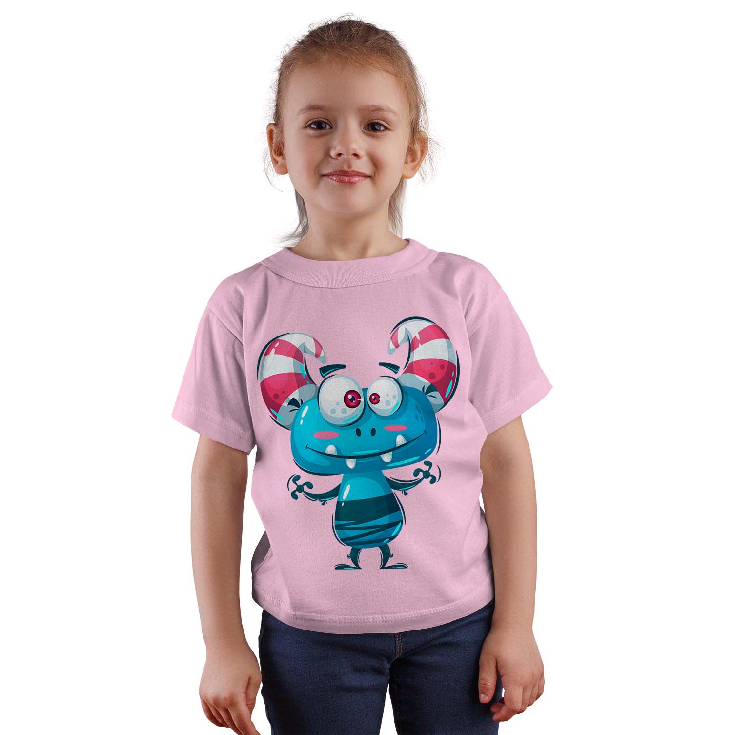 Polera Juvenil Monstruos Adorables D11