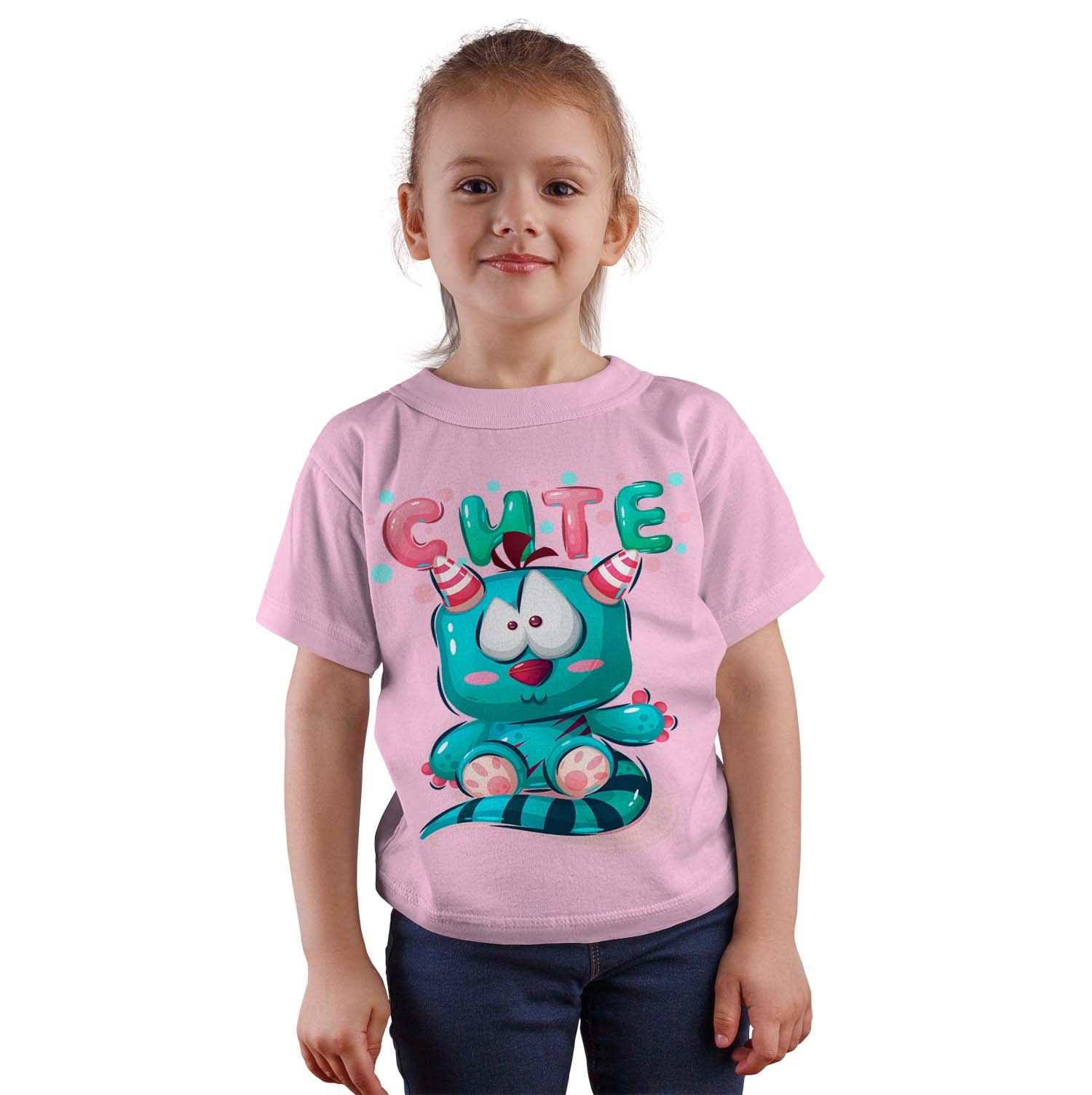 Polera Juvenil Monstruos Adorables D3