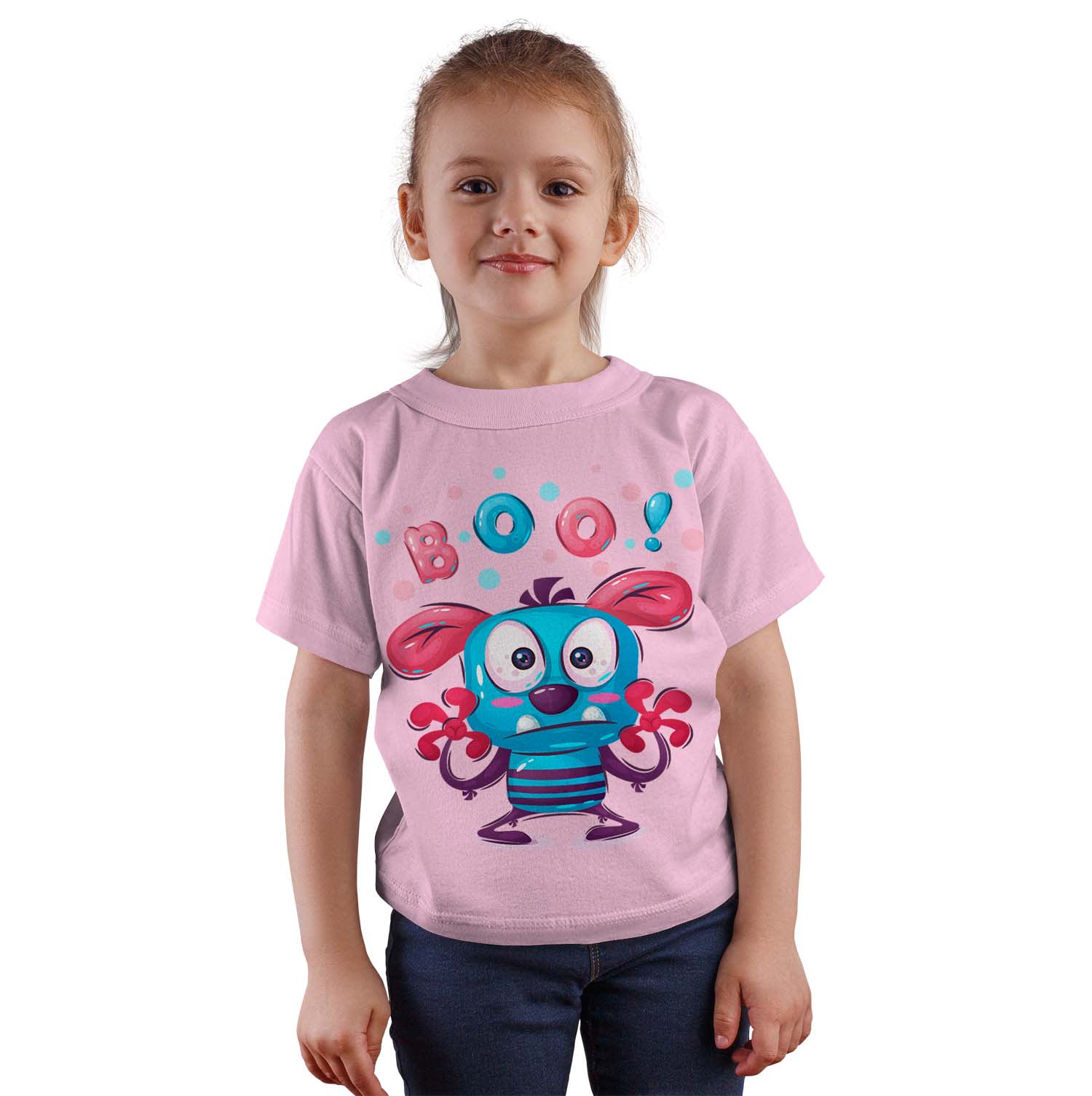 Polera Juvenil Monstruos Adorables D4
