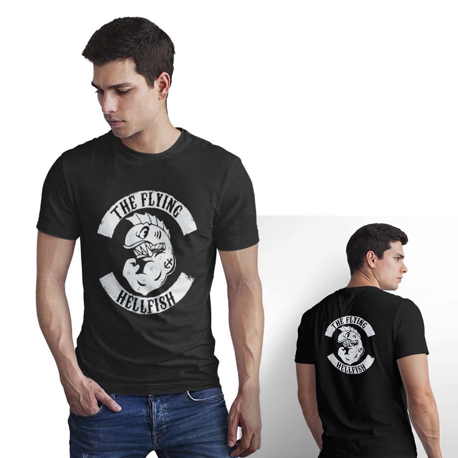 Polera The Hellfish Los Simpsons D1