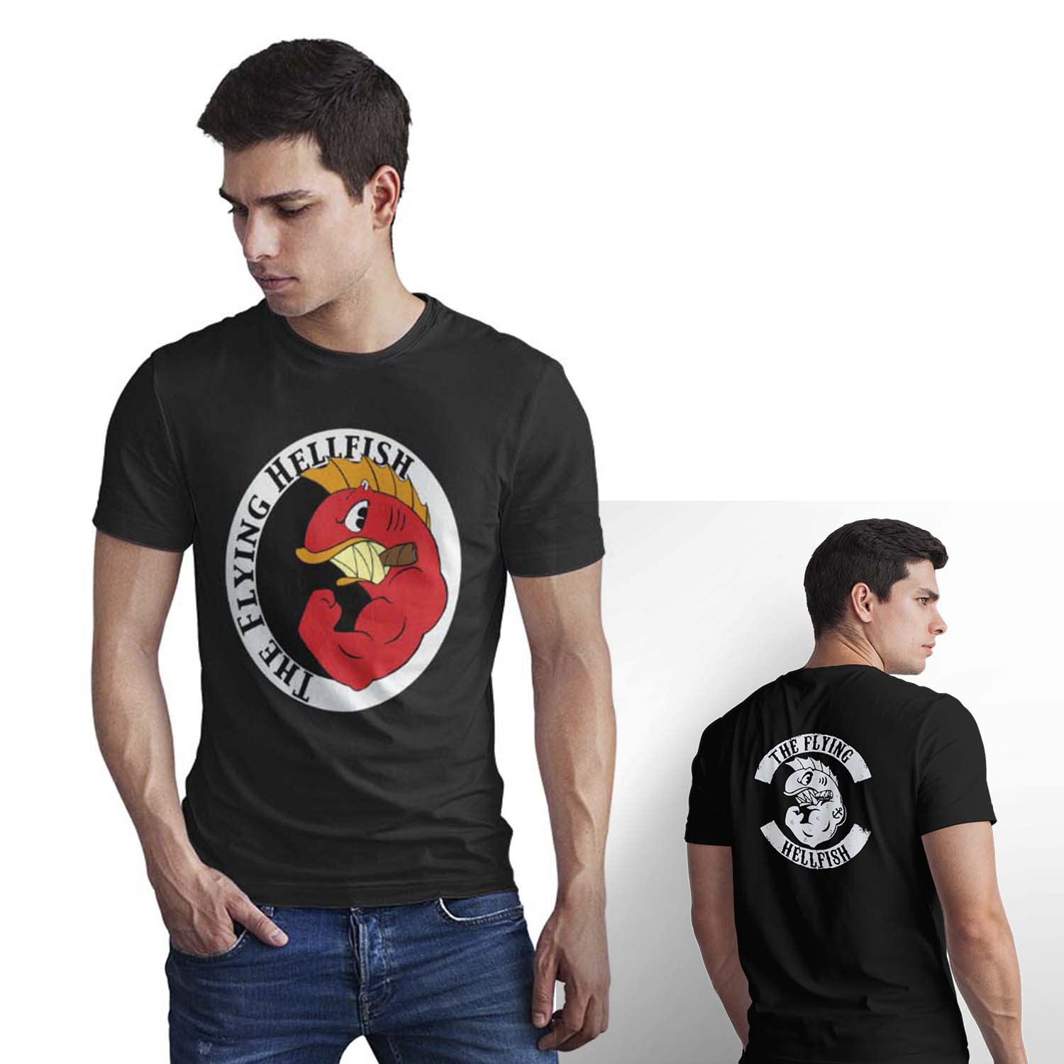 Polera The Hellfish Los Simpsons D2