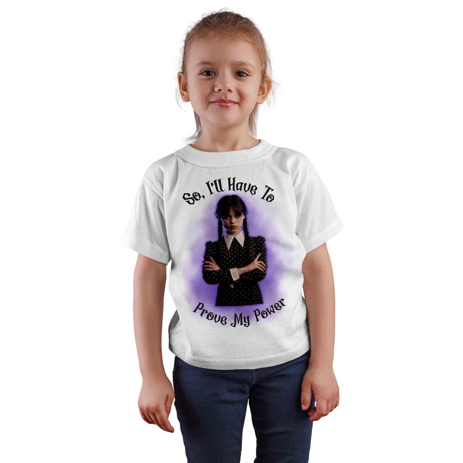 Polera Merlina Addams D5