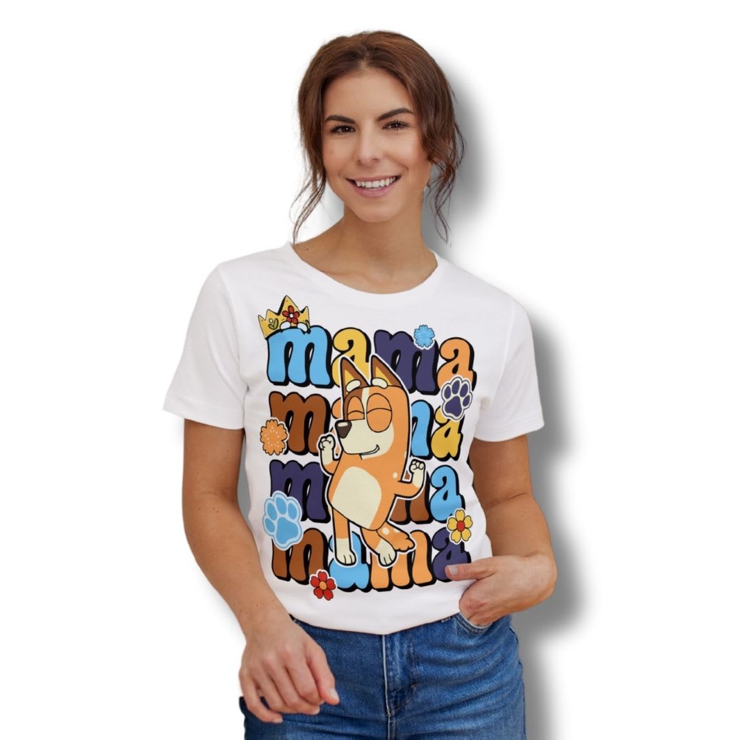 Polera Bluey Mamá BD1