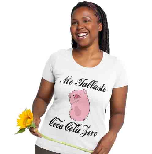 Polera Me Fallaste Coca B1