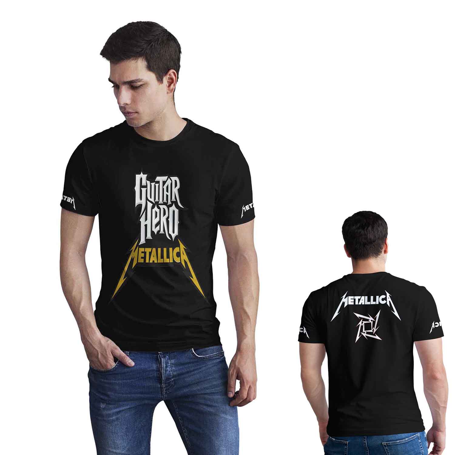 Polera Metalera Metallica D12