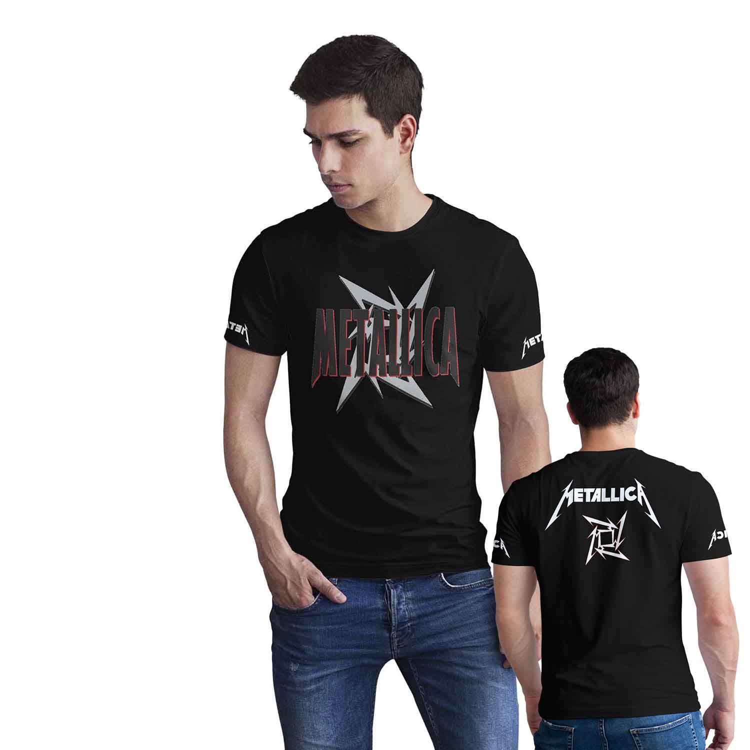 Polera Metalera Metallica D13