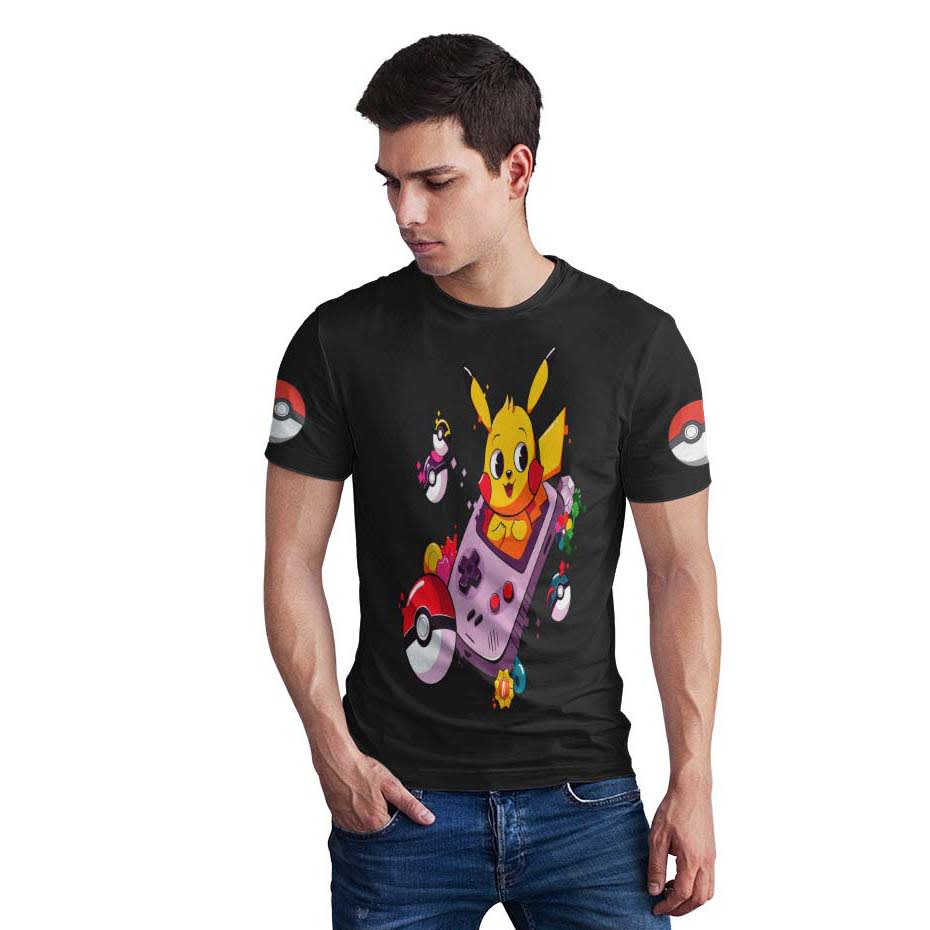 Polera Pokémon gotta catch em all D11