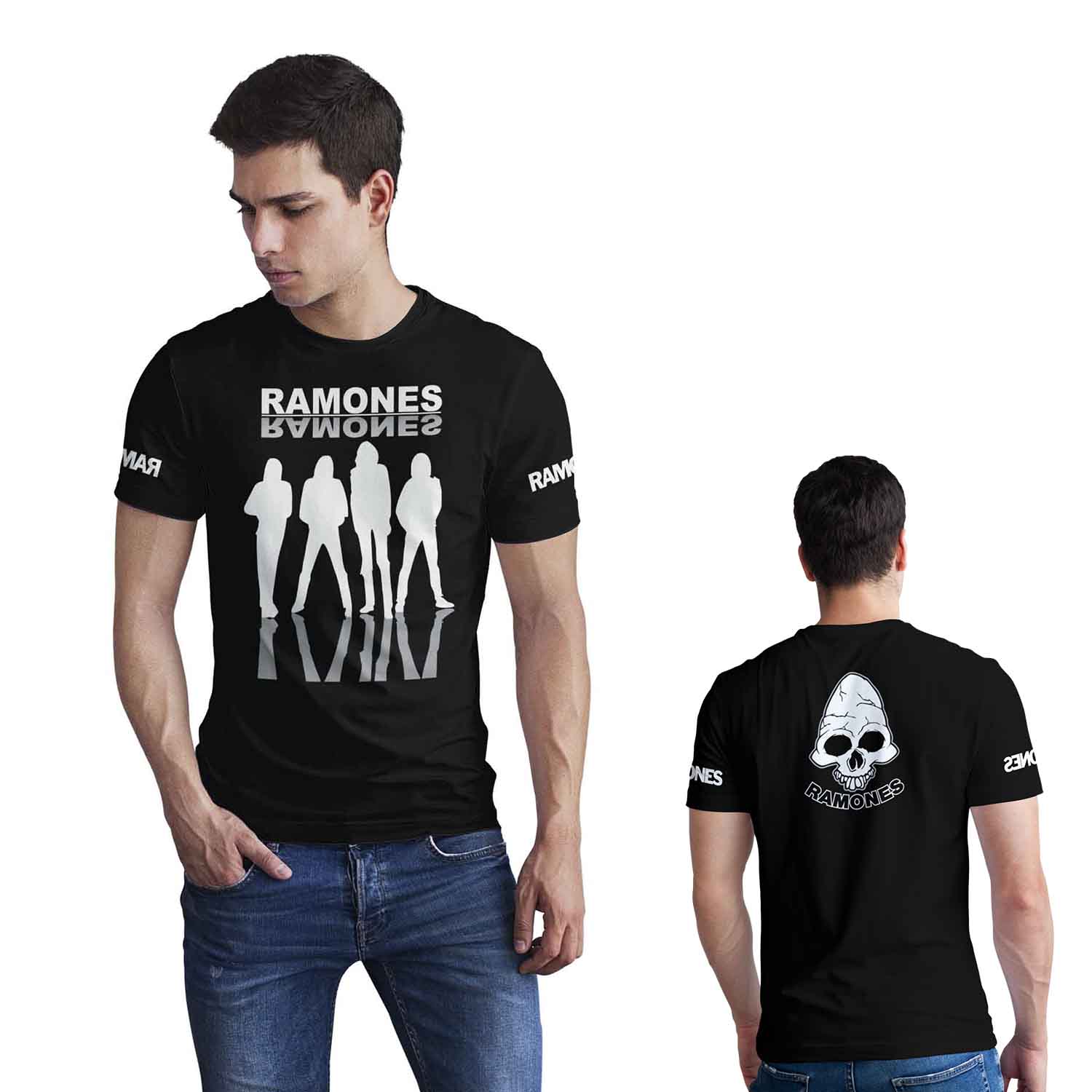 Polera Rockera Ramones D1