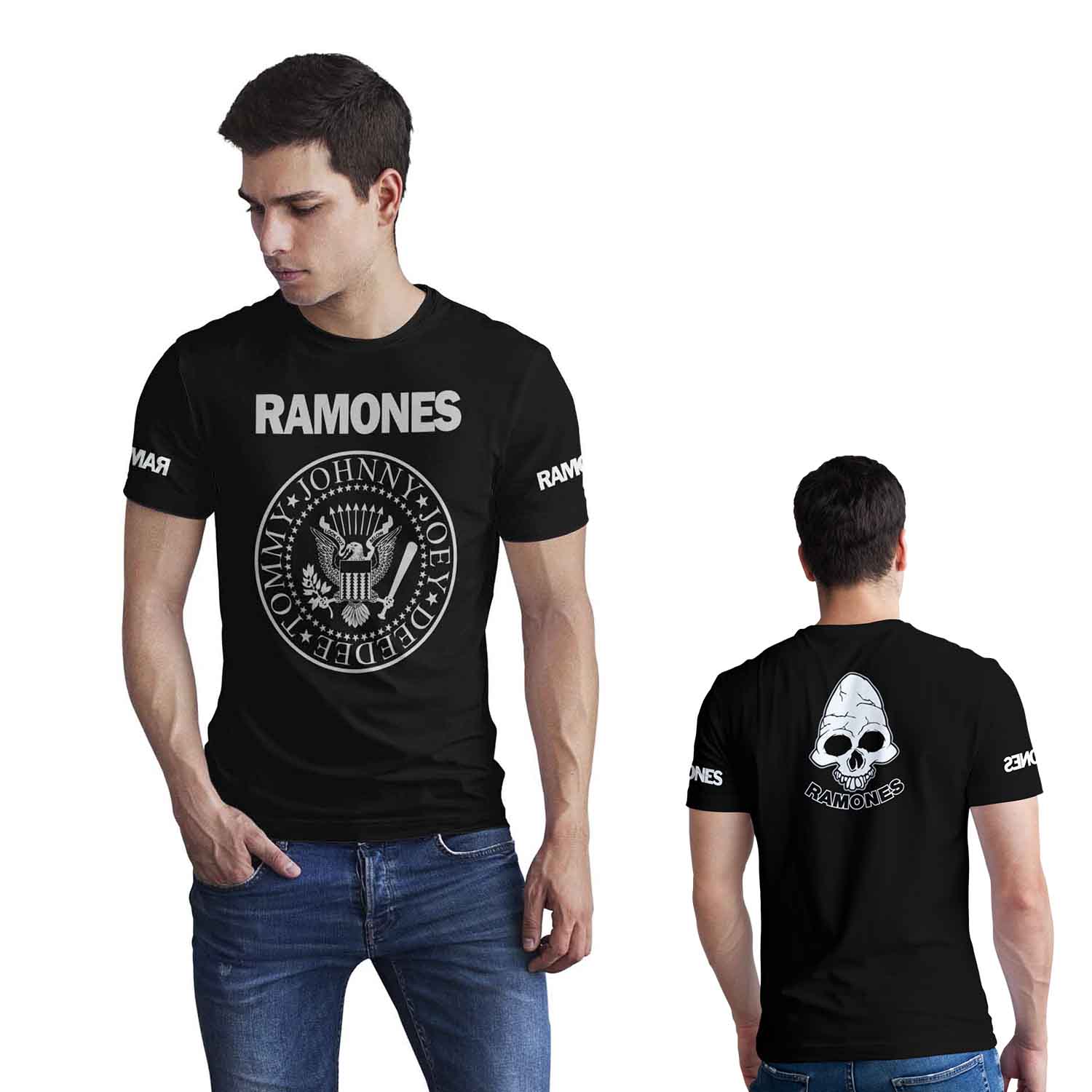 Polera Rockera Ramones D3