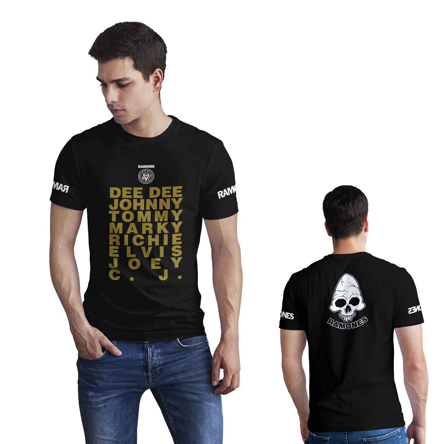 Polera Rockera Ramones D6
