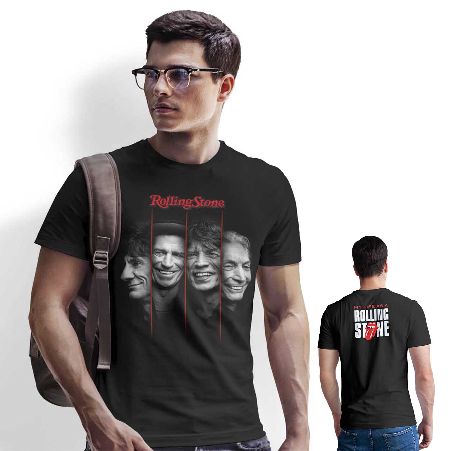 Polera Rockera The Rolling Stone D1