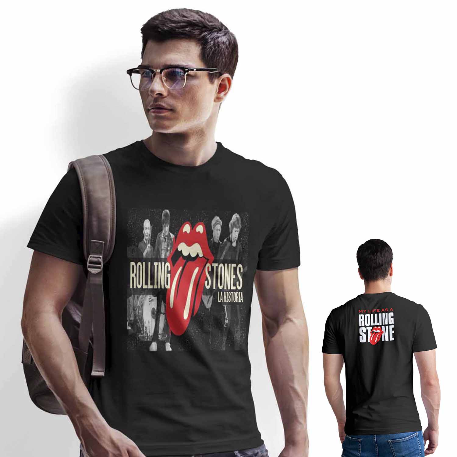 Polera Rockera The Rolling Stone D4