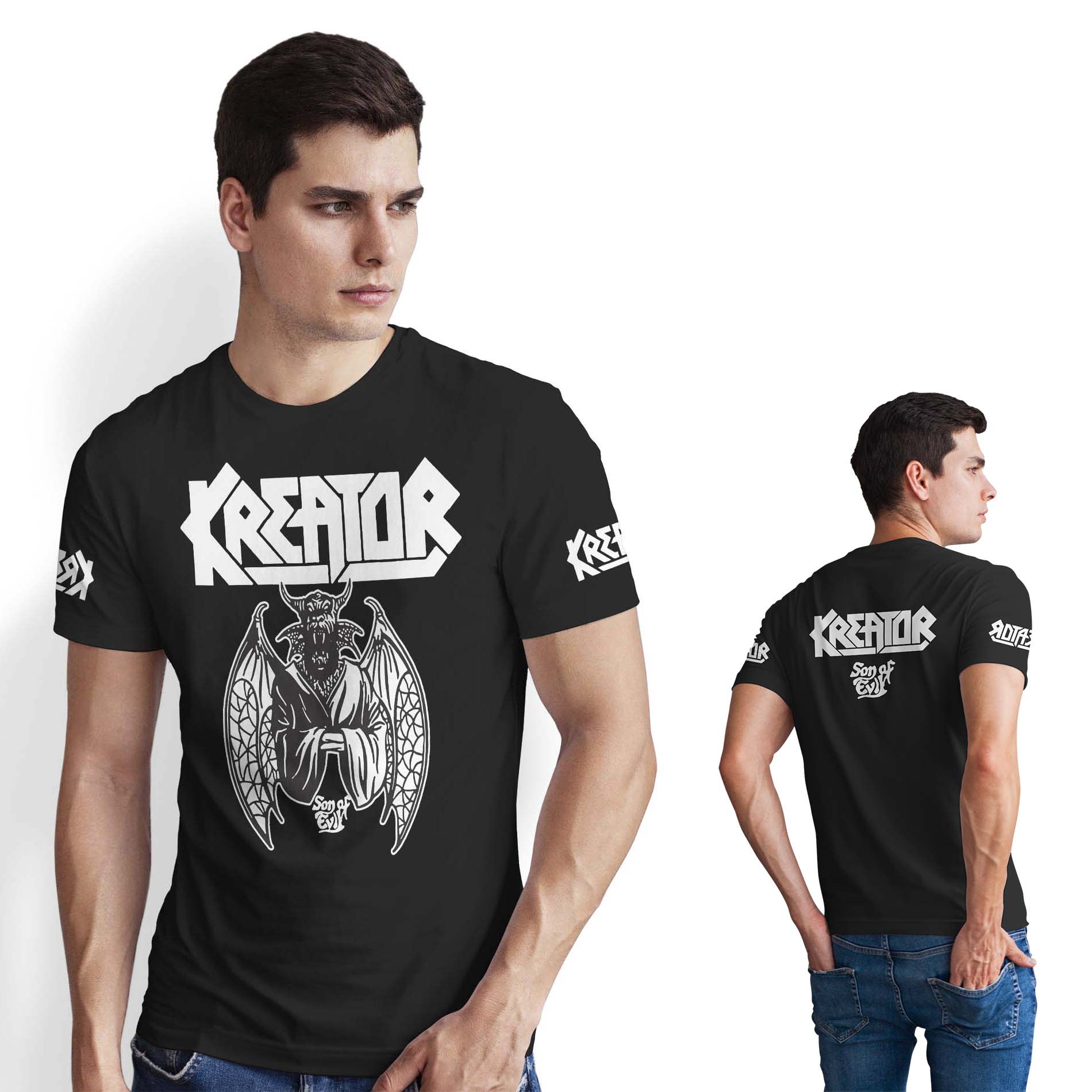 Polera Metalera Kreator D3