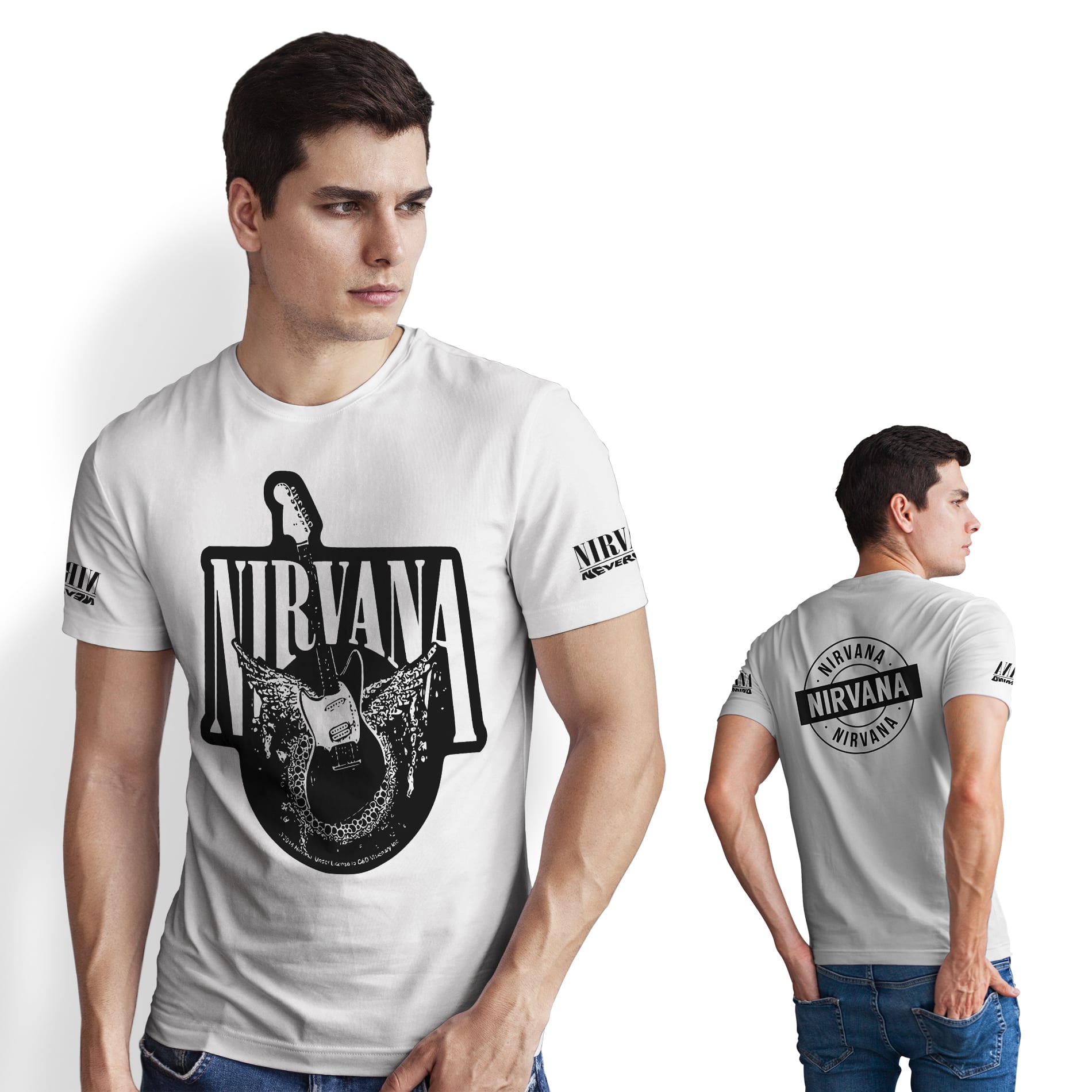 Polera Rockera Nirvana D18