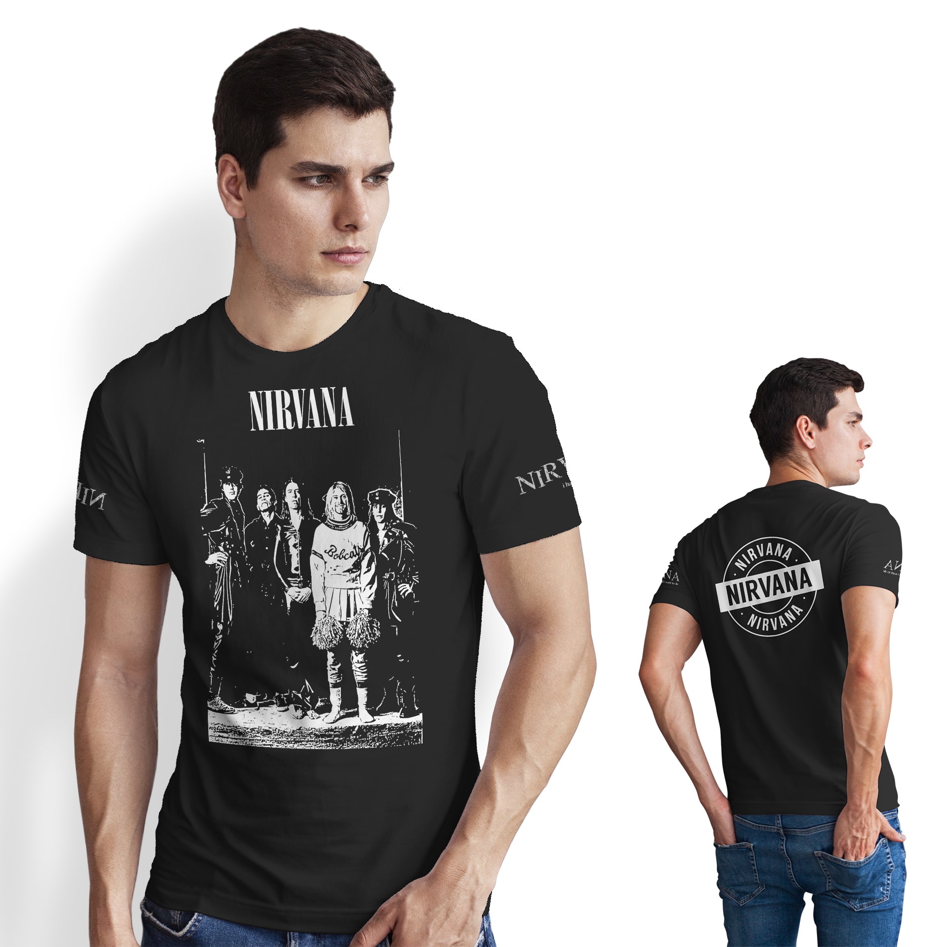 Polera Rockera Nirvana D19