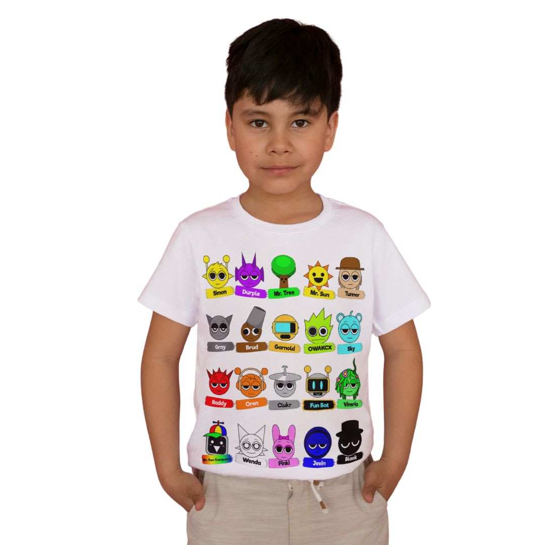 Polera Sprunki Lovers BD4