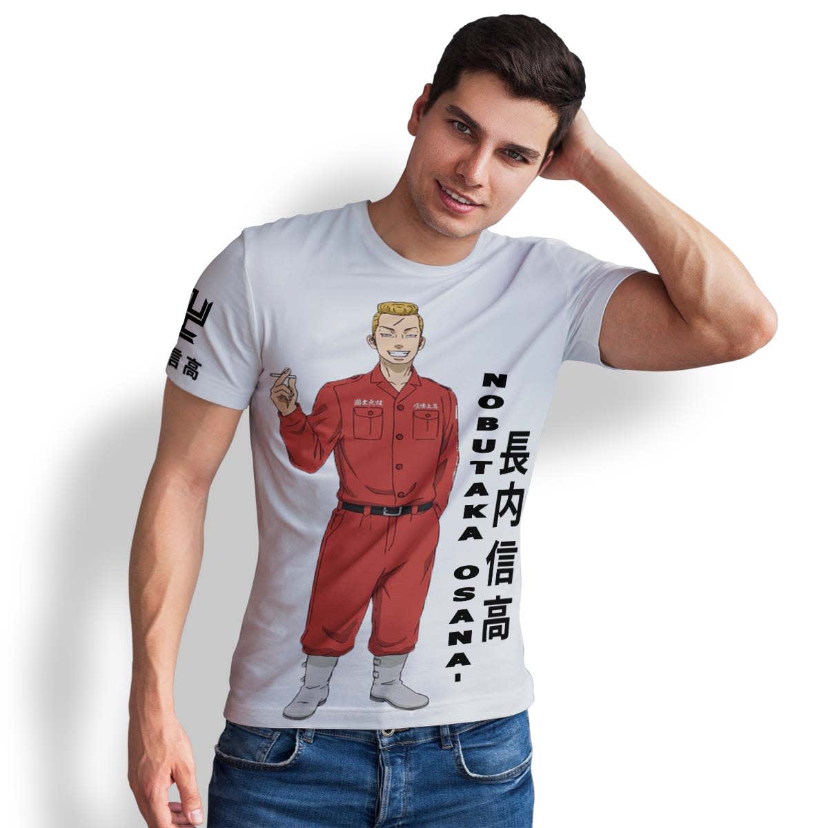 Polera Tokyo Revengers - Nobutaka Osanai D6