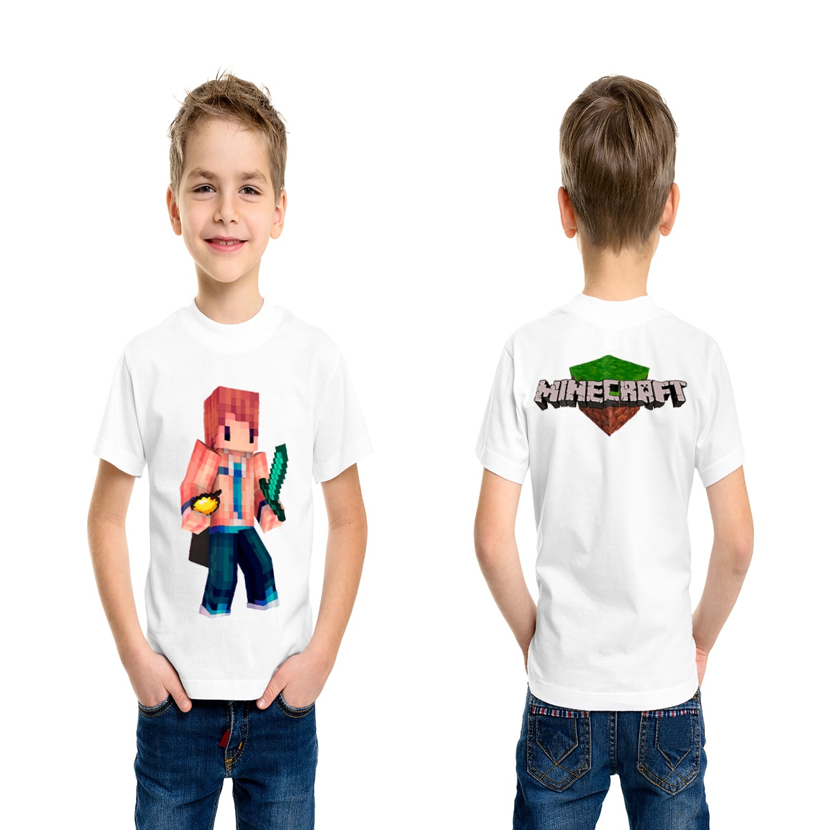 Polera Minecraft BD3