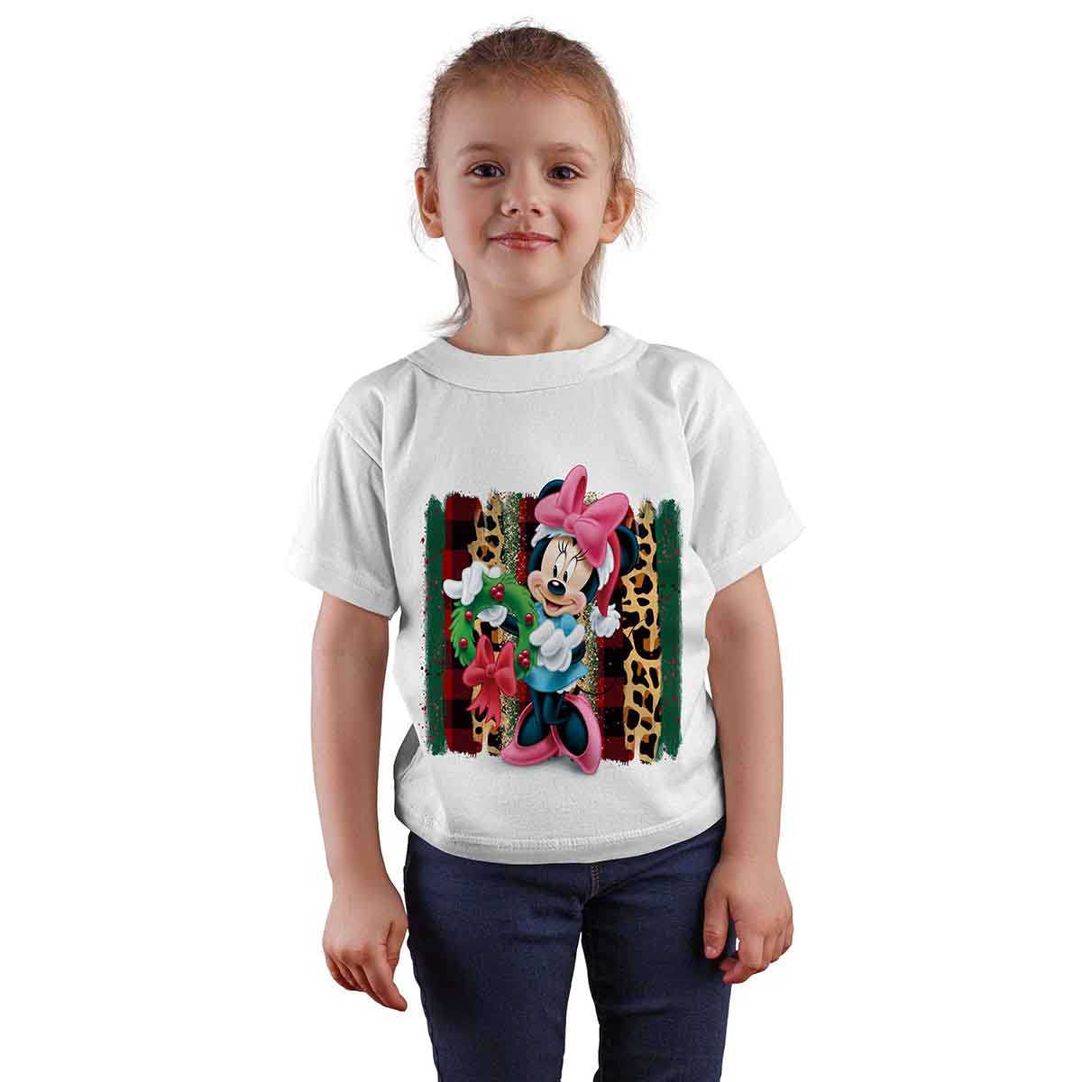 Polera Blanca Navideña D7