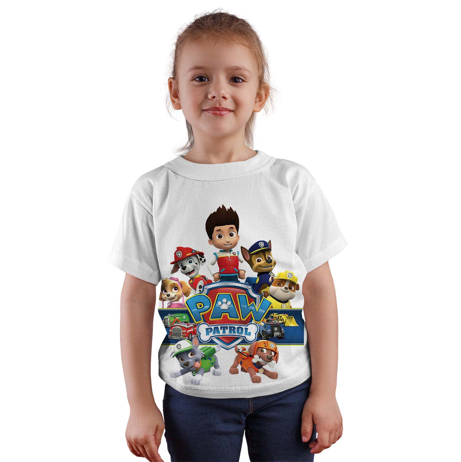 Polera Infantil Patrulla Canina - Paw Patrol D5