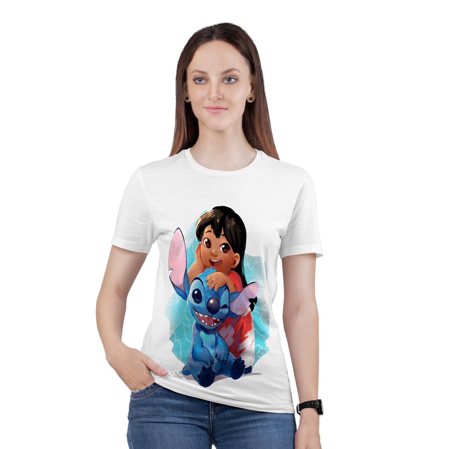 Polera Lilo & Stitch D4
