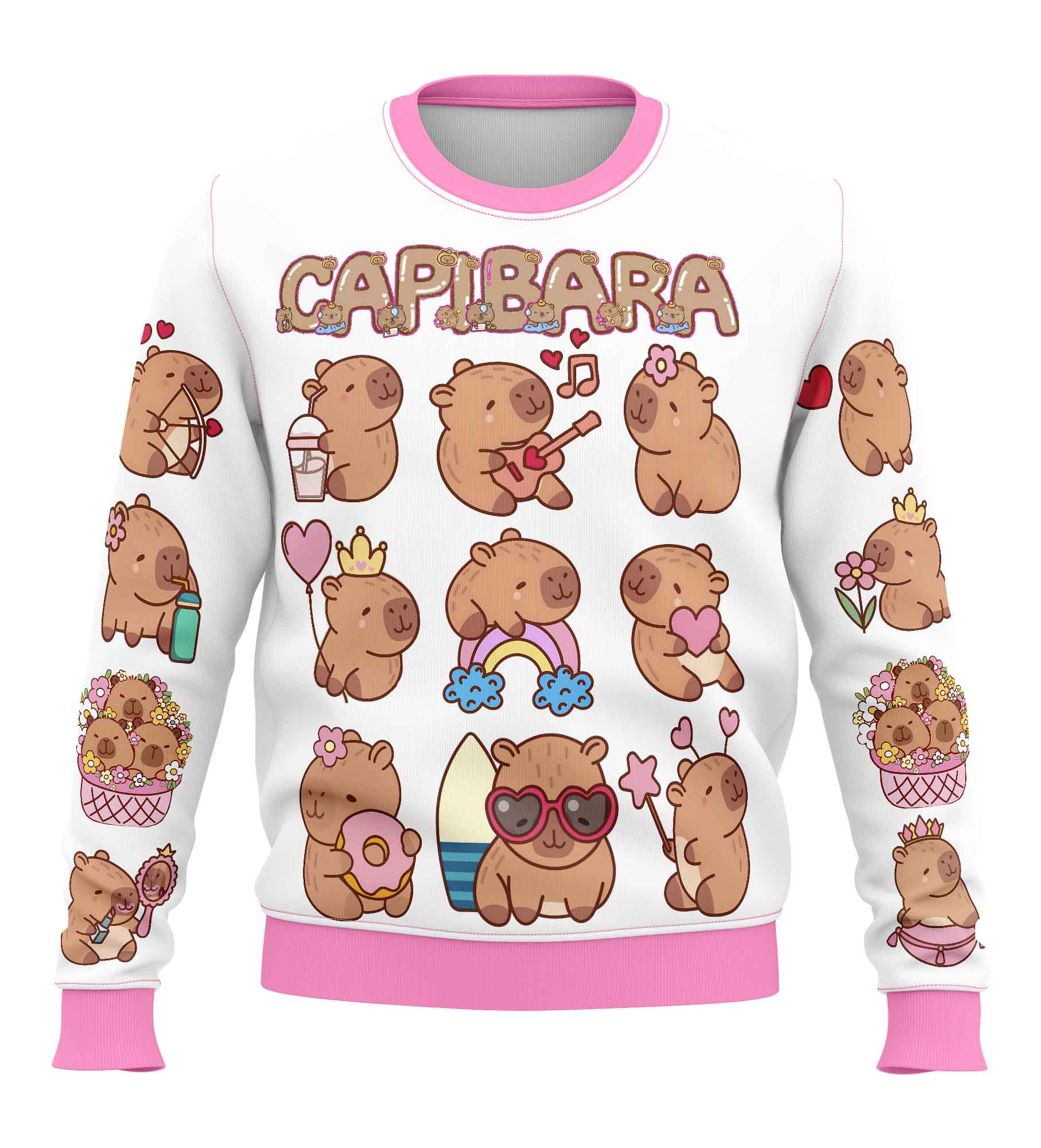 Polerón de Capibara Kawaii D1