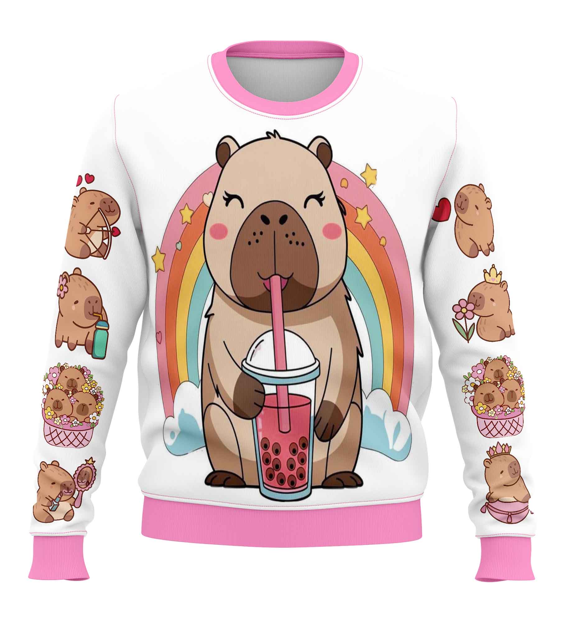 Polerón de Capibara Kawaii D4