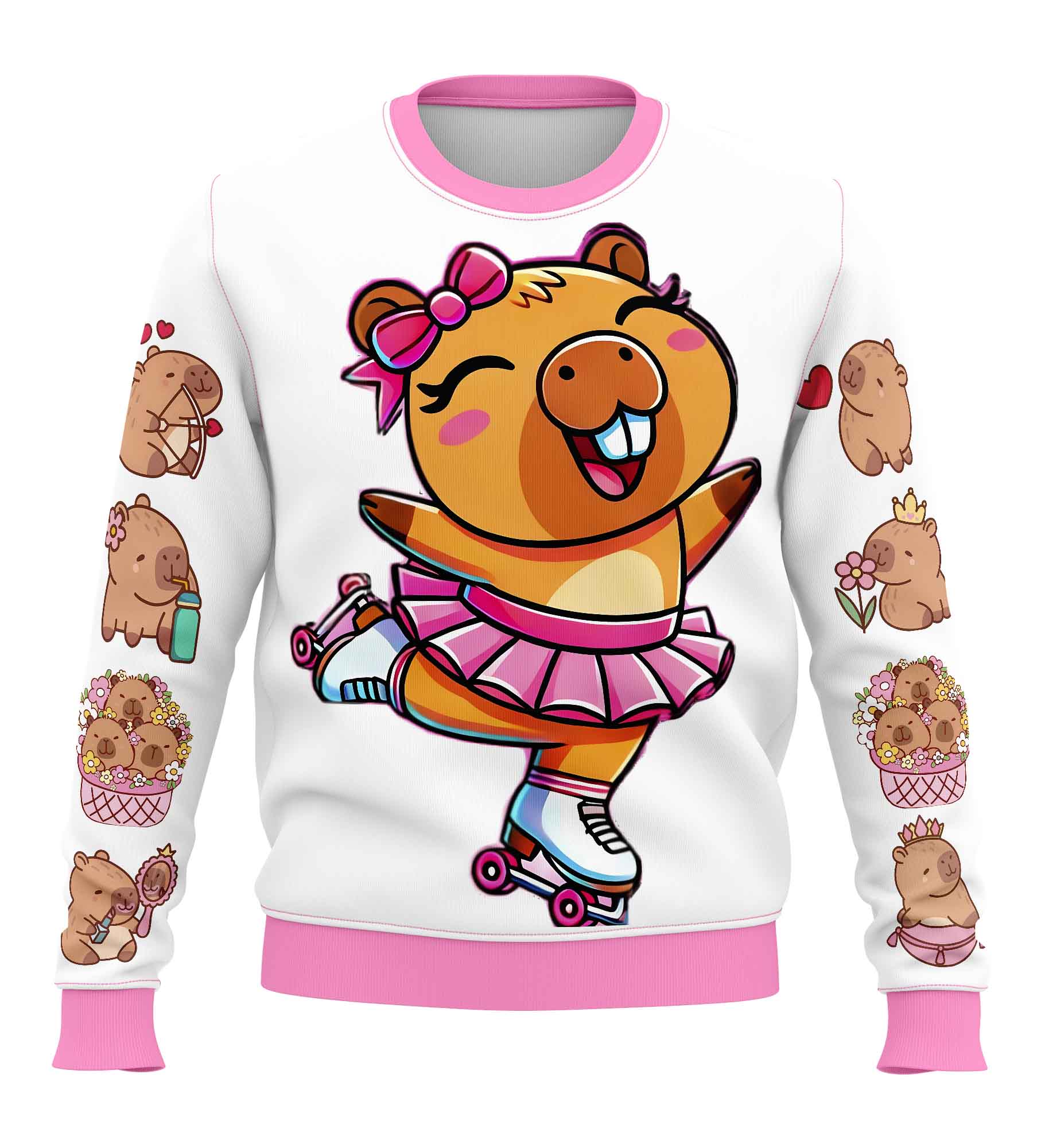 Polerón de Capibara Kawaii D7