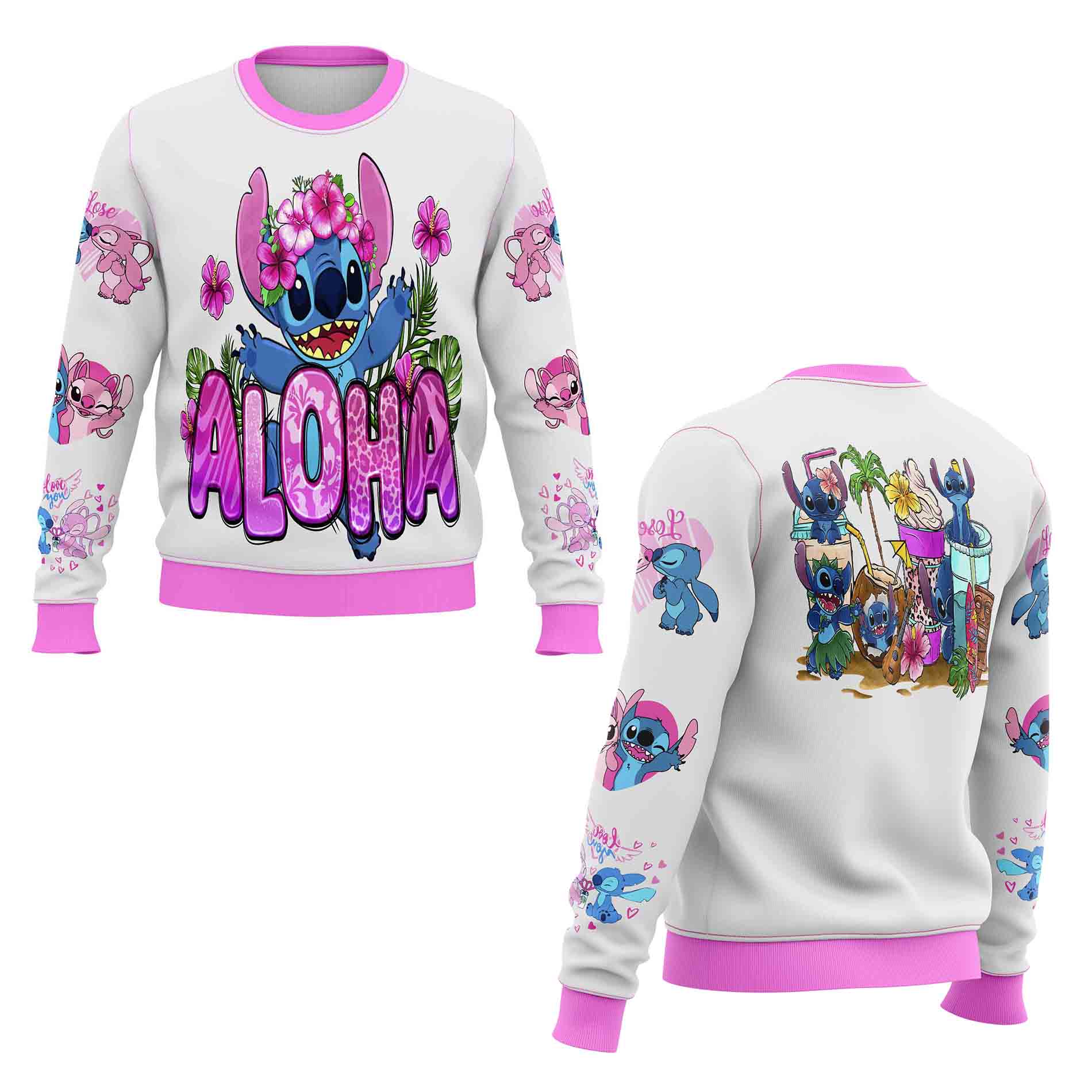 Polerón Stitch Angel D5