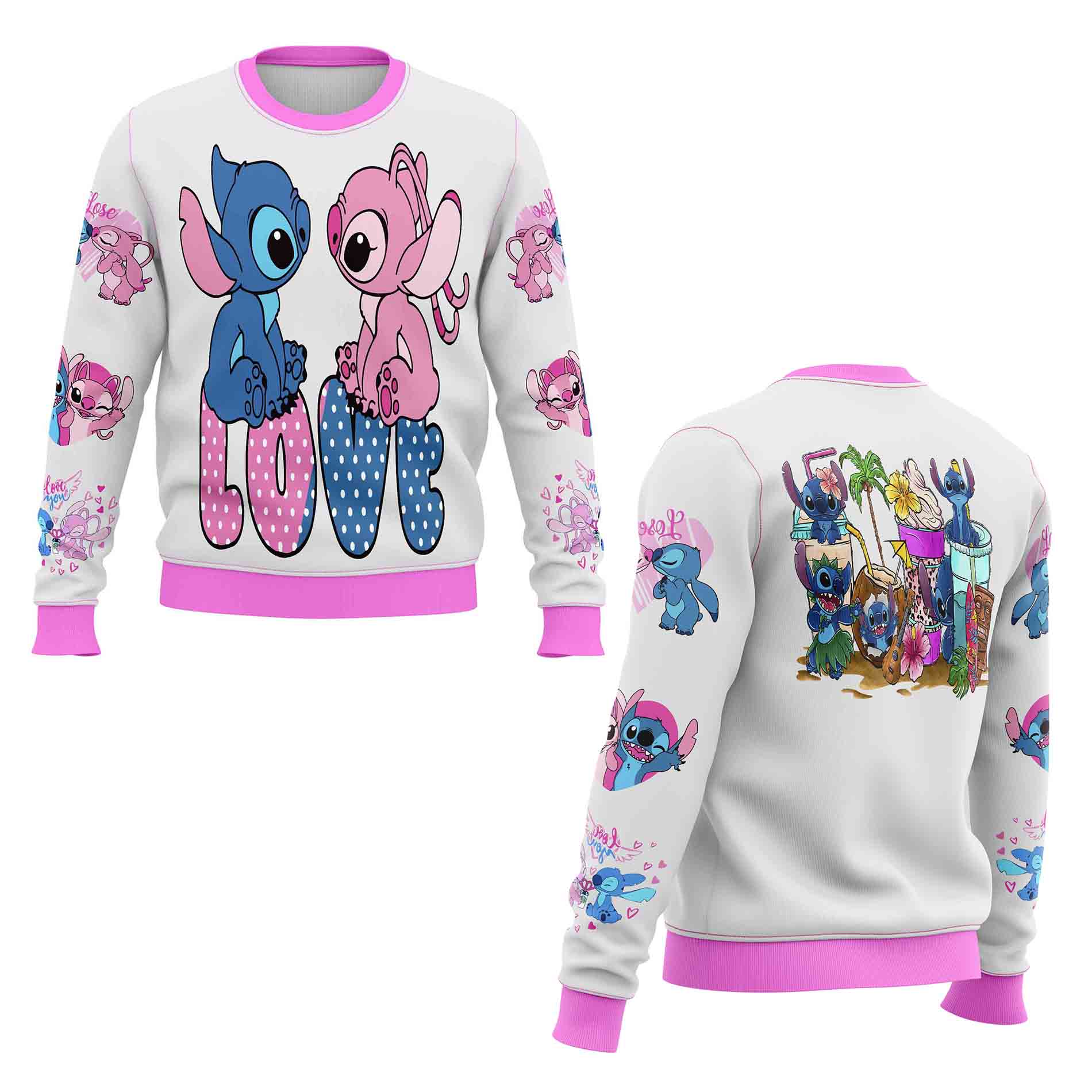 Polerón Stitch Angel D7