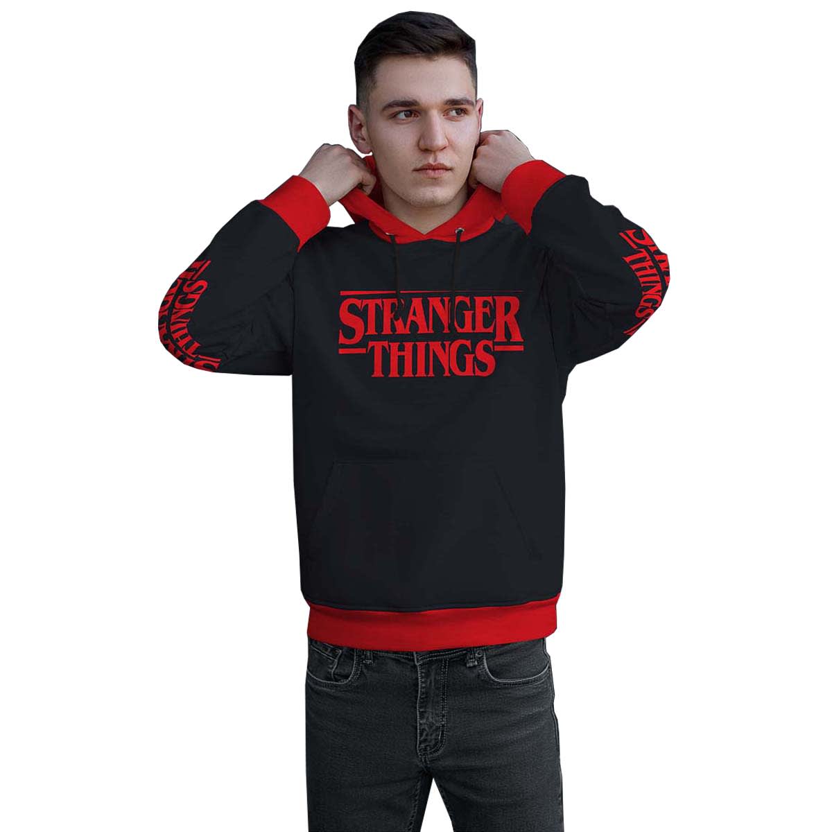 Polerón Canguro Stranger Things D1