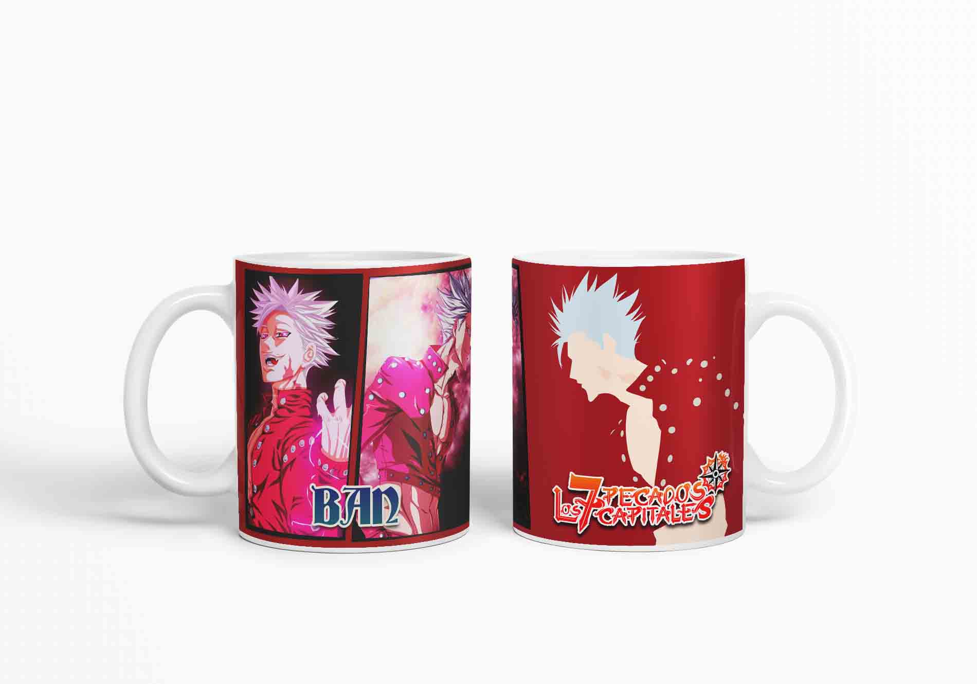 Taza los 7 Pecados Capitales-Ban D5
