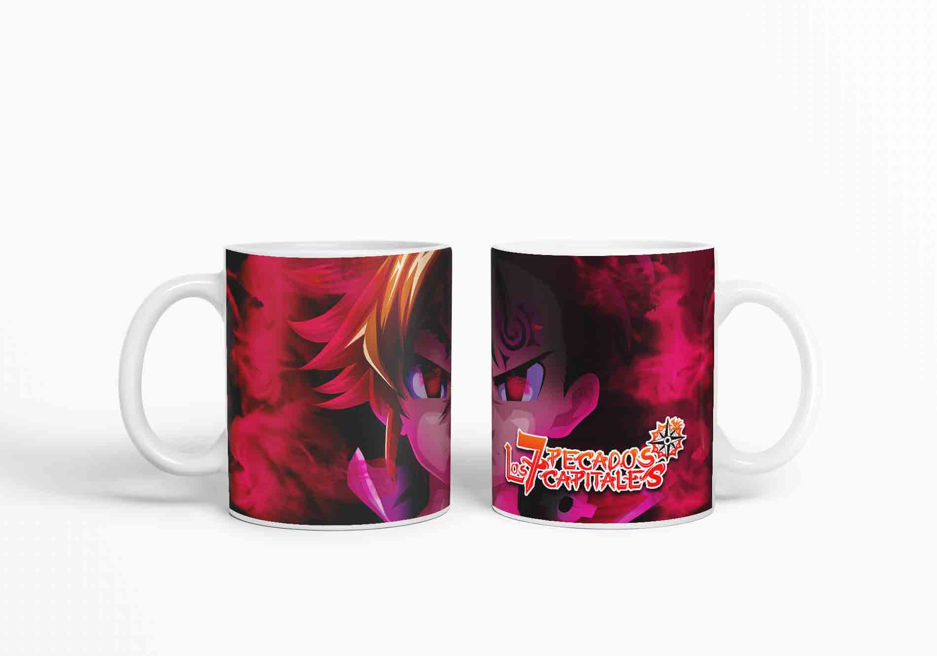 Taza los 7 Pecados Capitales D12