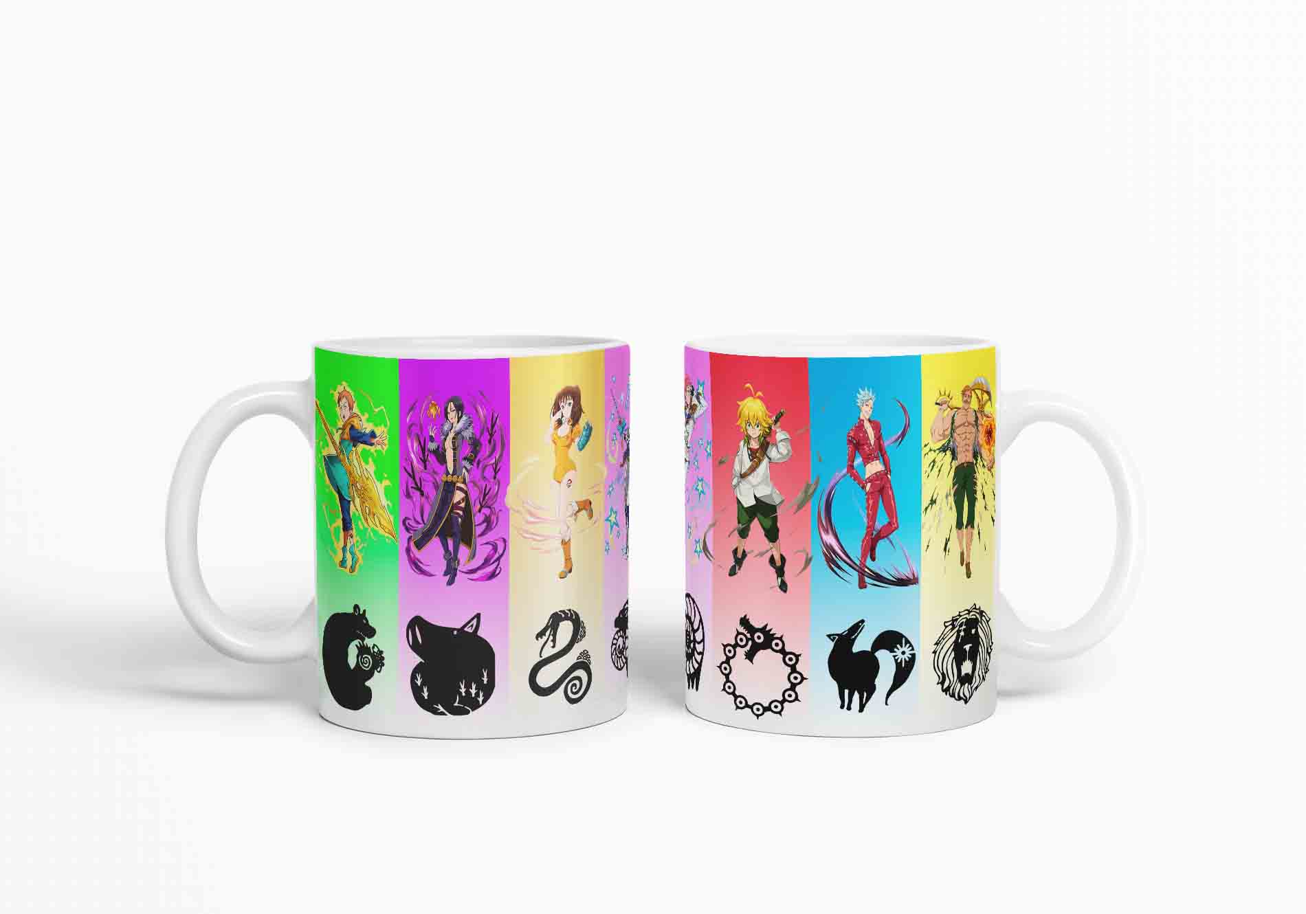 Taza los 7 Pecados Capitales D3