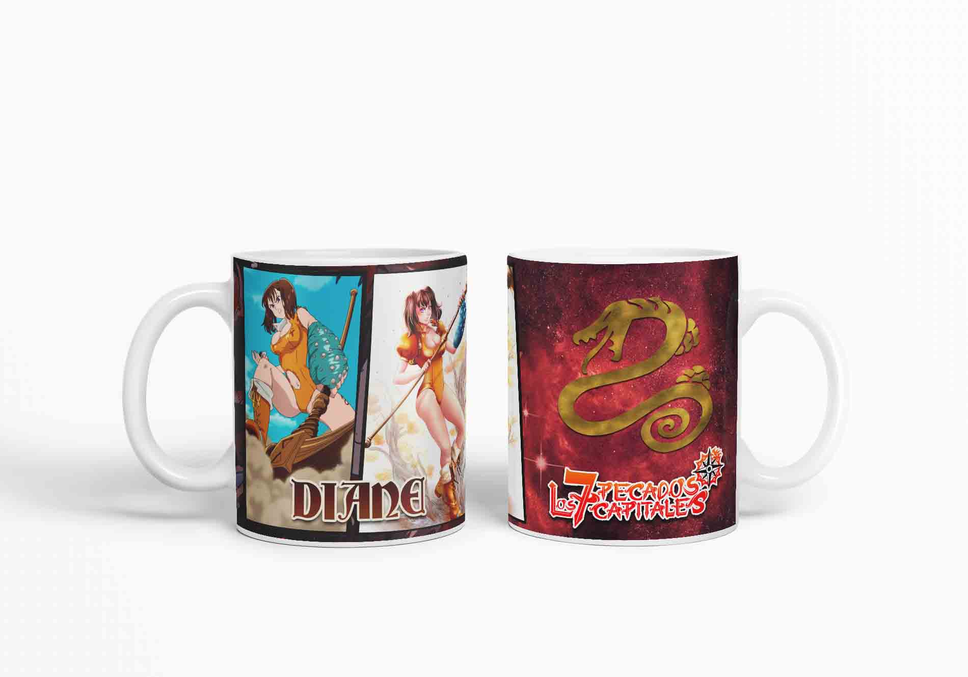 Taza los 7 Pecados Capitales-Diane D6