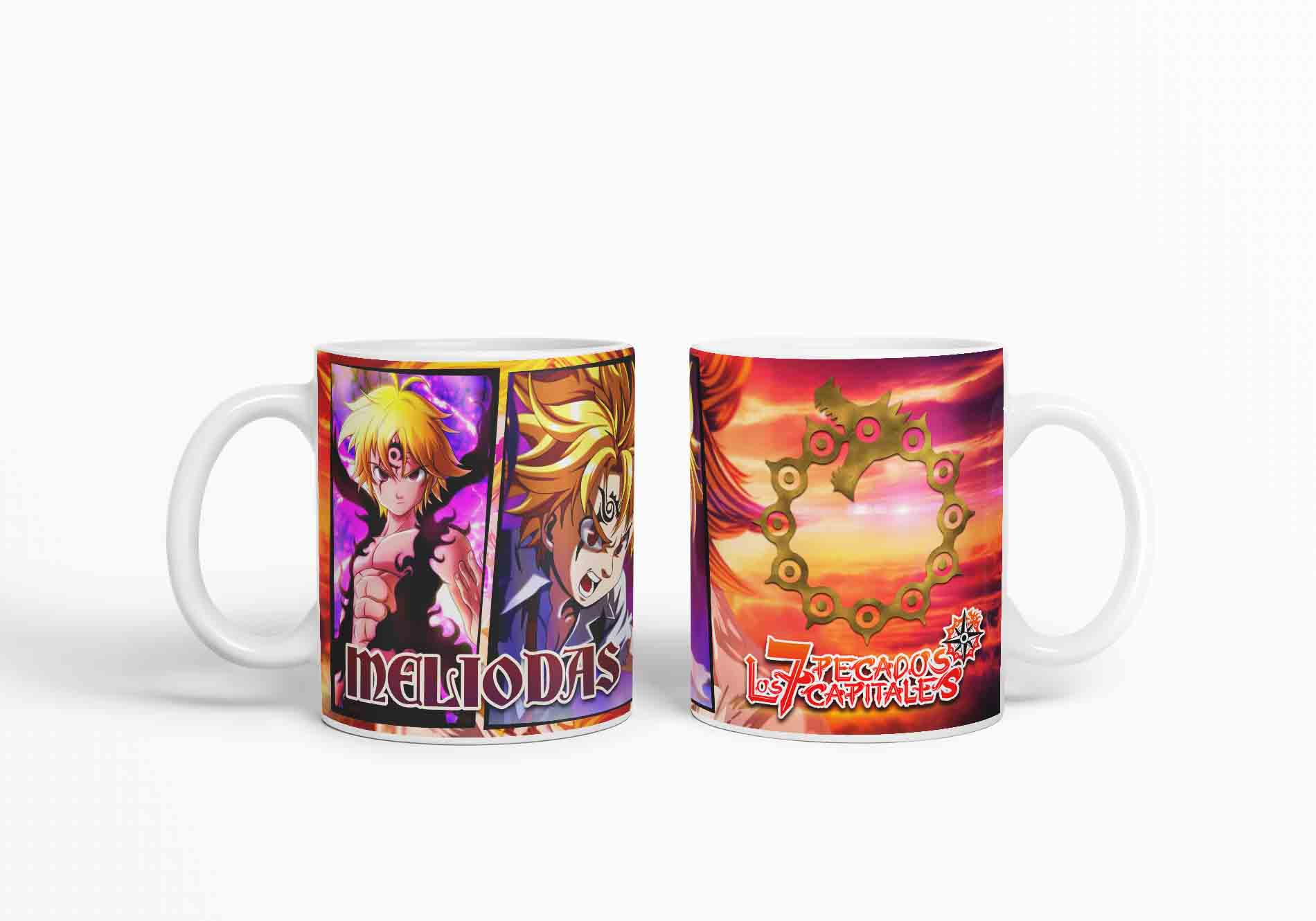 Taza los 7 Pecados Capitales-Meliodas D4