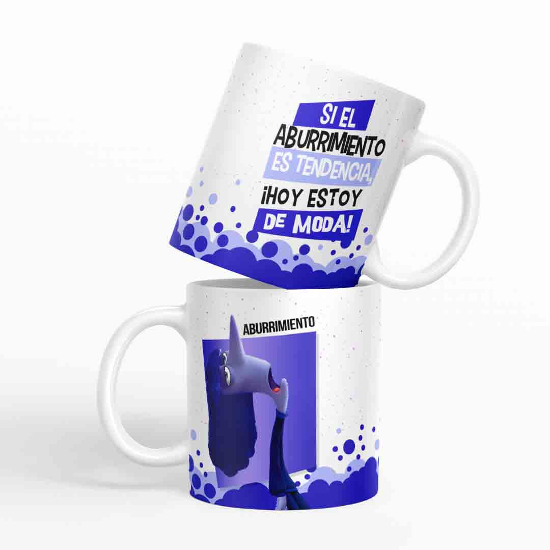 Taza Intensamente Aburrimiento D6