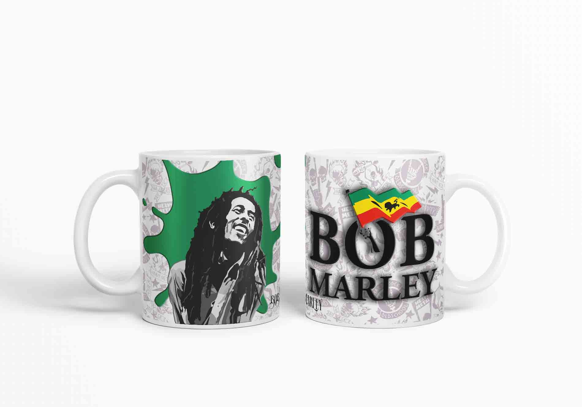 Taza Bob Marley D2
