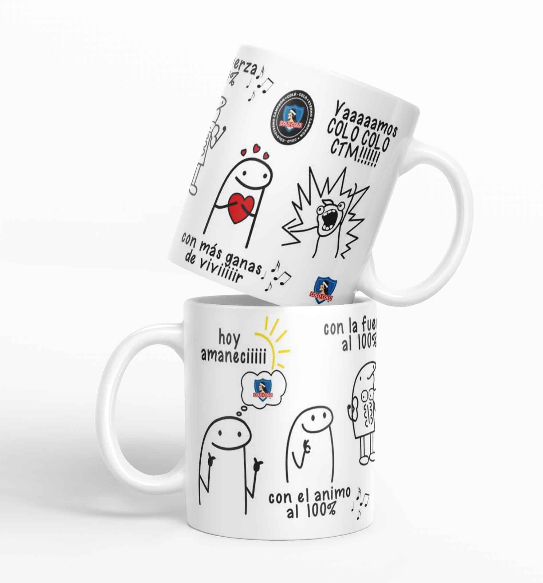 Taza Colo Colo D3 (320ML)