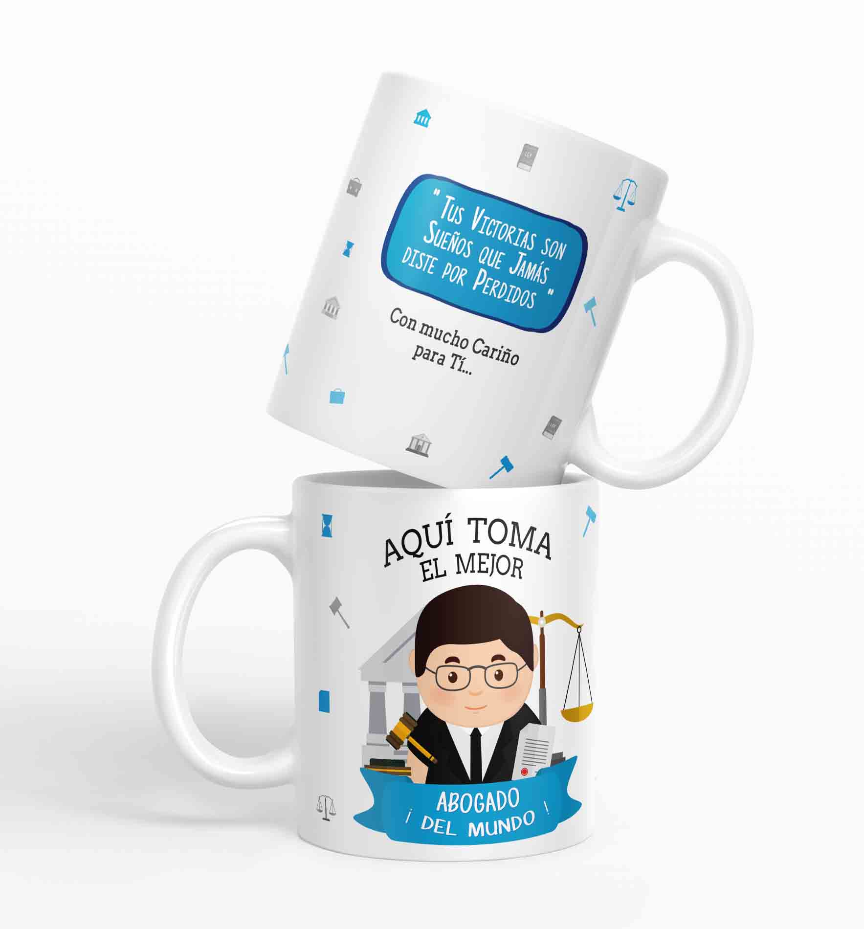 Taza aquí toma el mejor Abogado del mundo D38