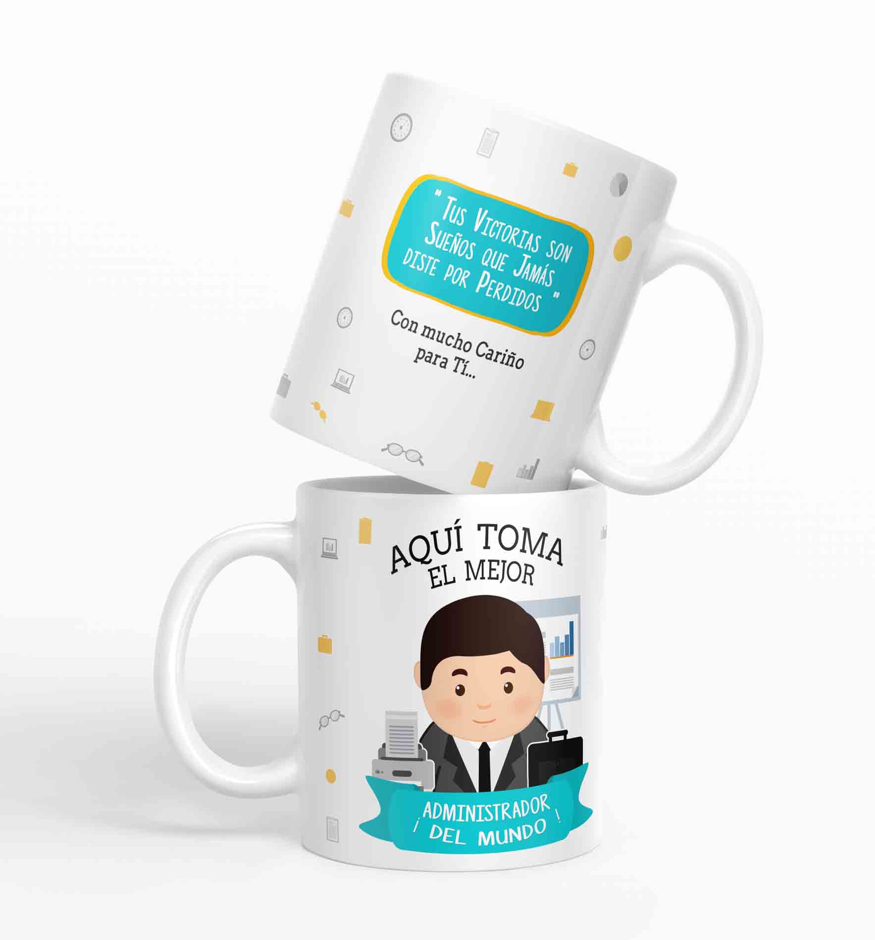 Taza aquí toma el mejor Administrador del mundo D34