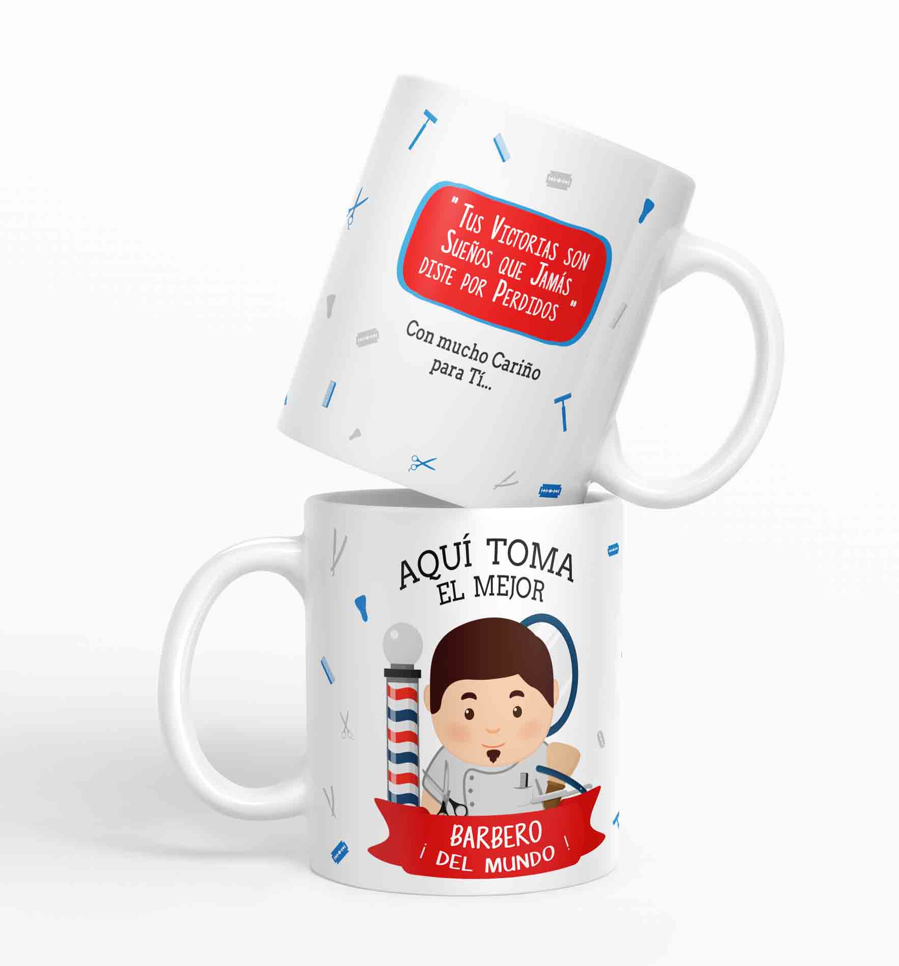 Taza aquí toma el mejor Barbero del mundo D74