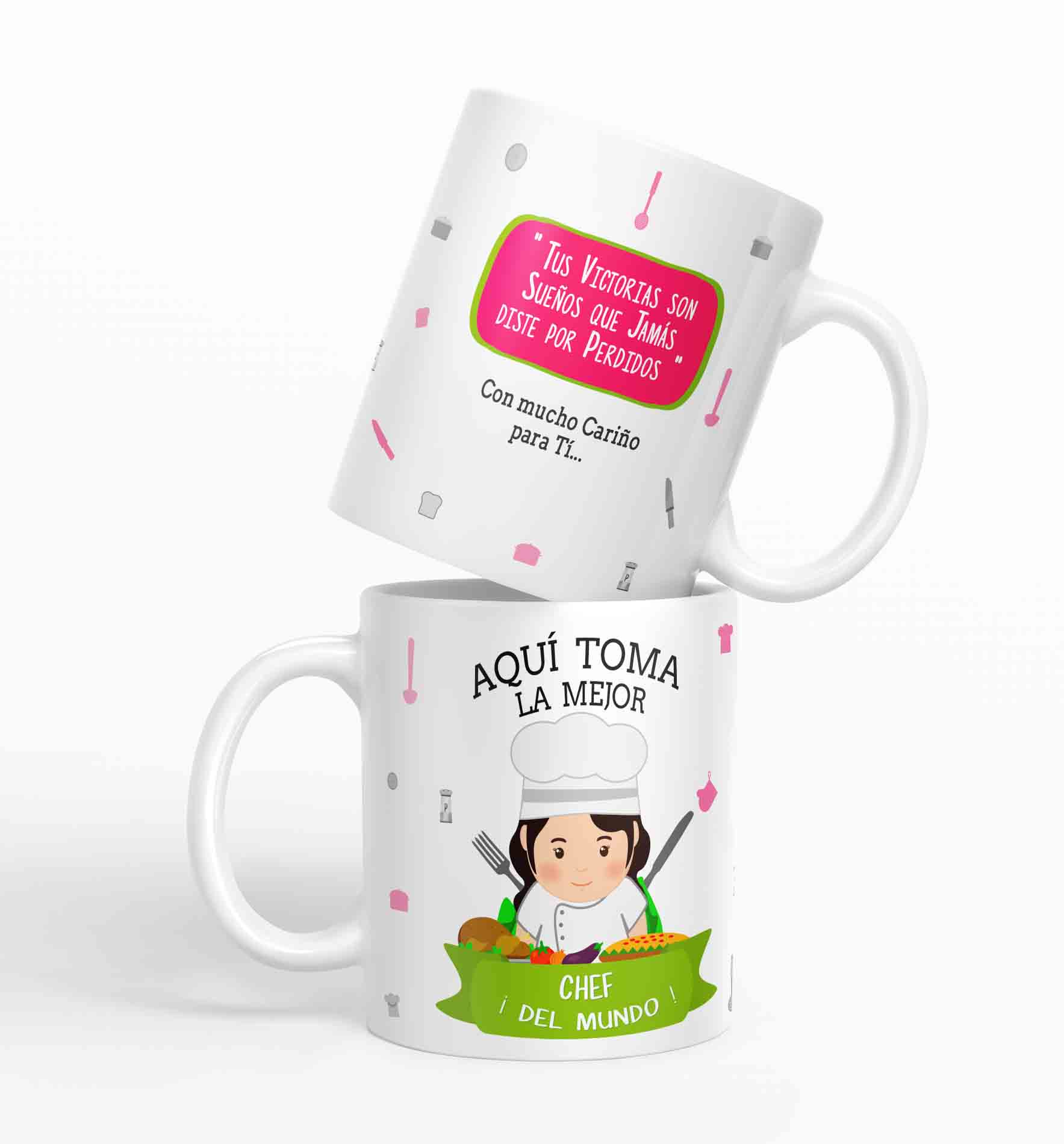 Taza aquí toma la mejor Chef del mundo D37