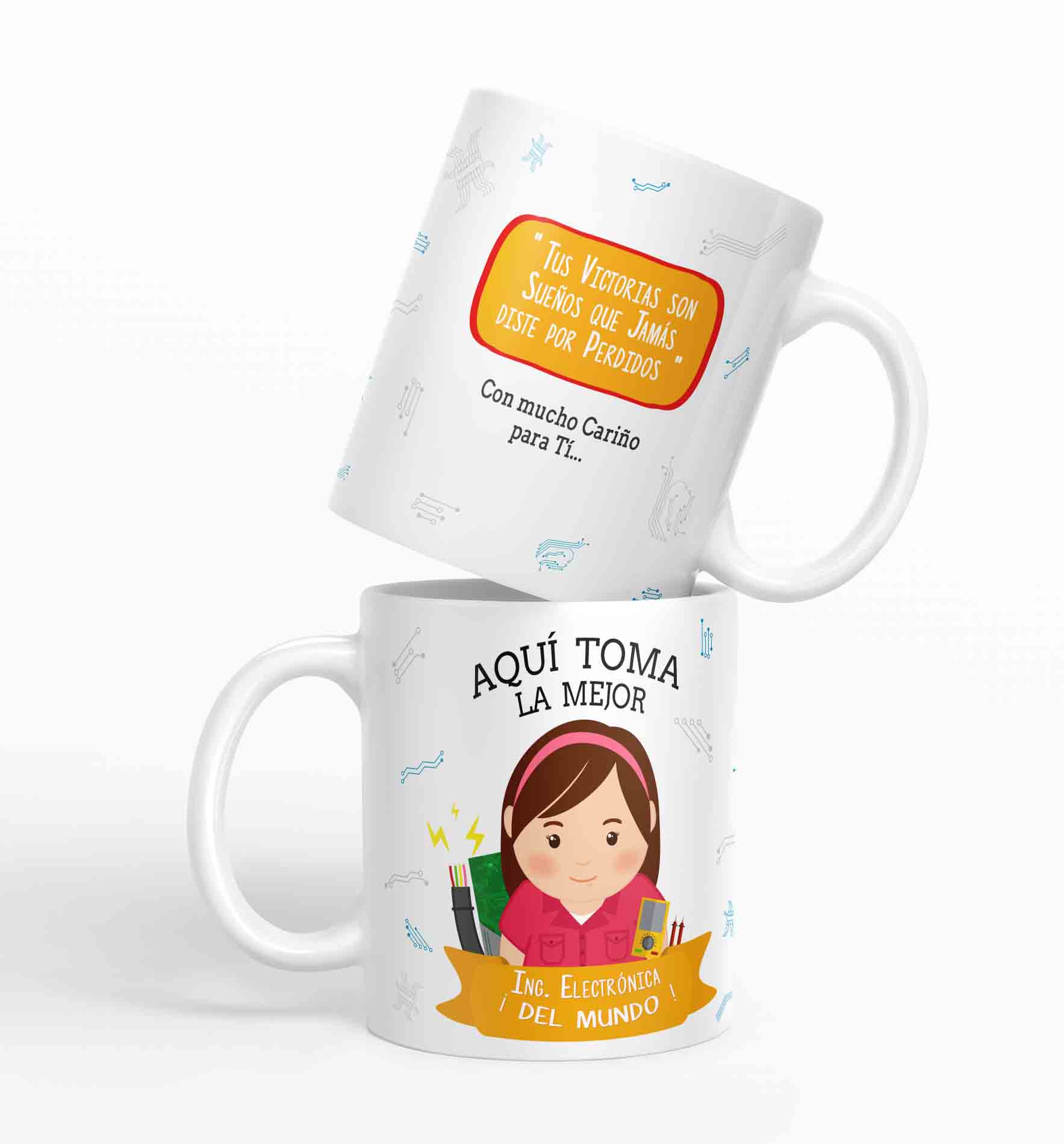 Taza aquí toma la mejor Ing. Electrónico del mundo D28