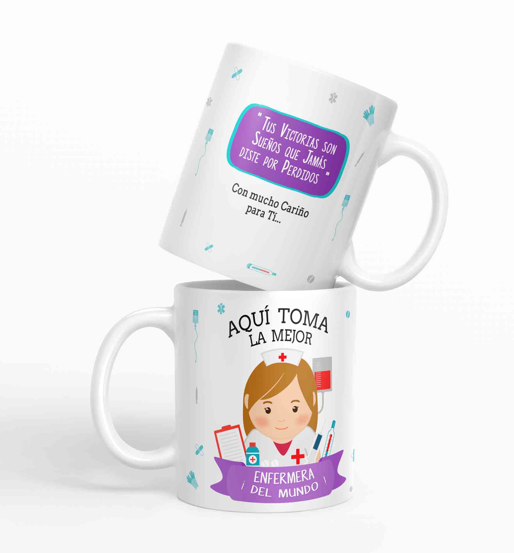 Taza aquí toma la mejor Enfermera del mundo D30