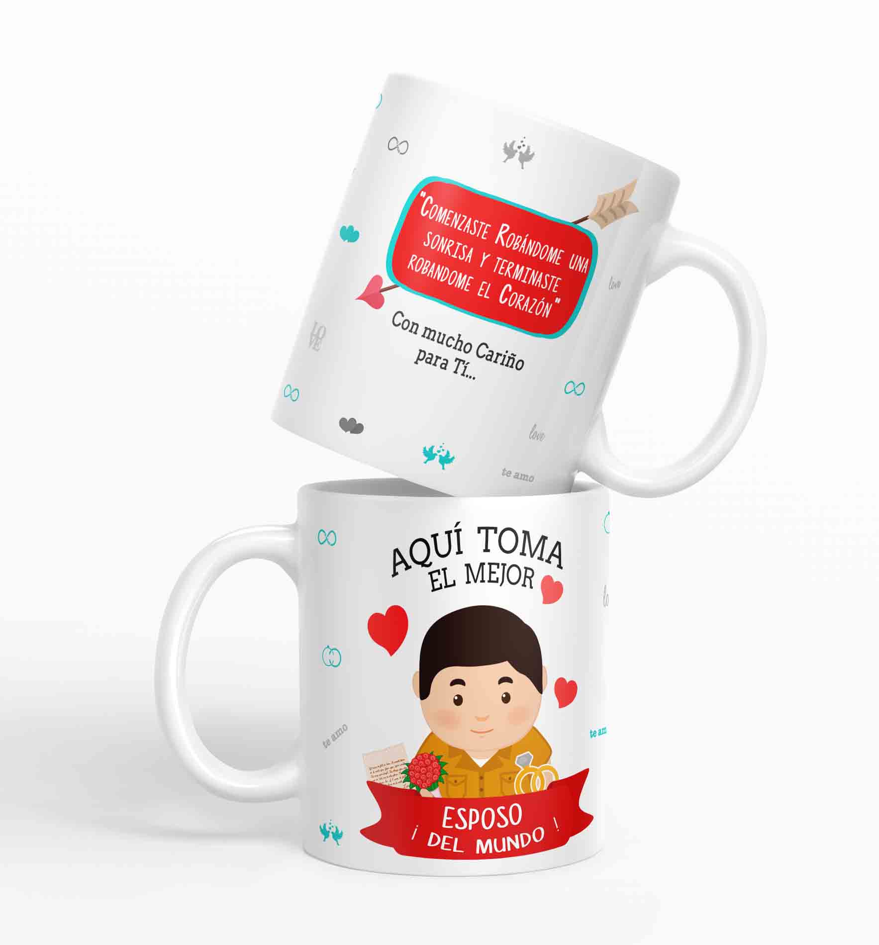 Taza aquí toma el mejor Esposo del mundo D40
