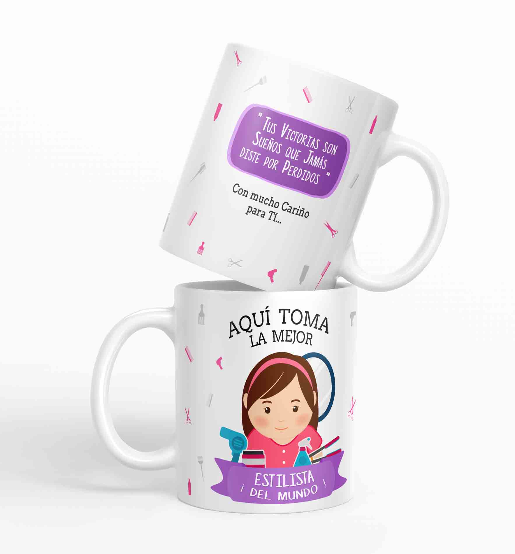 Taza aquí toma la mejor Estilista del mundo D75