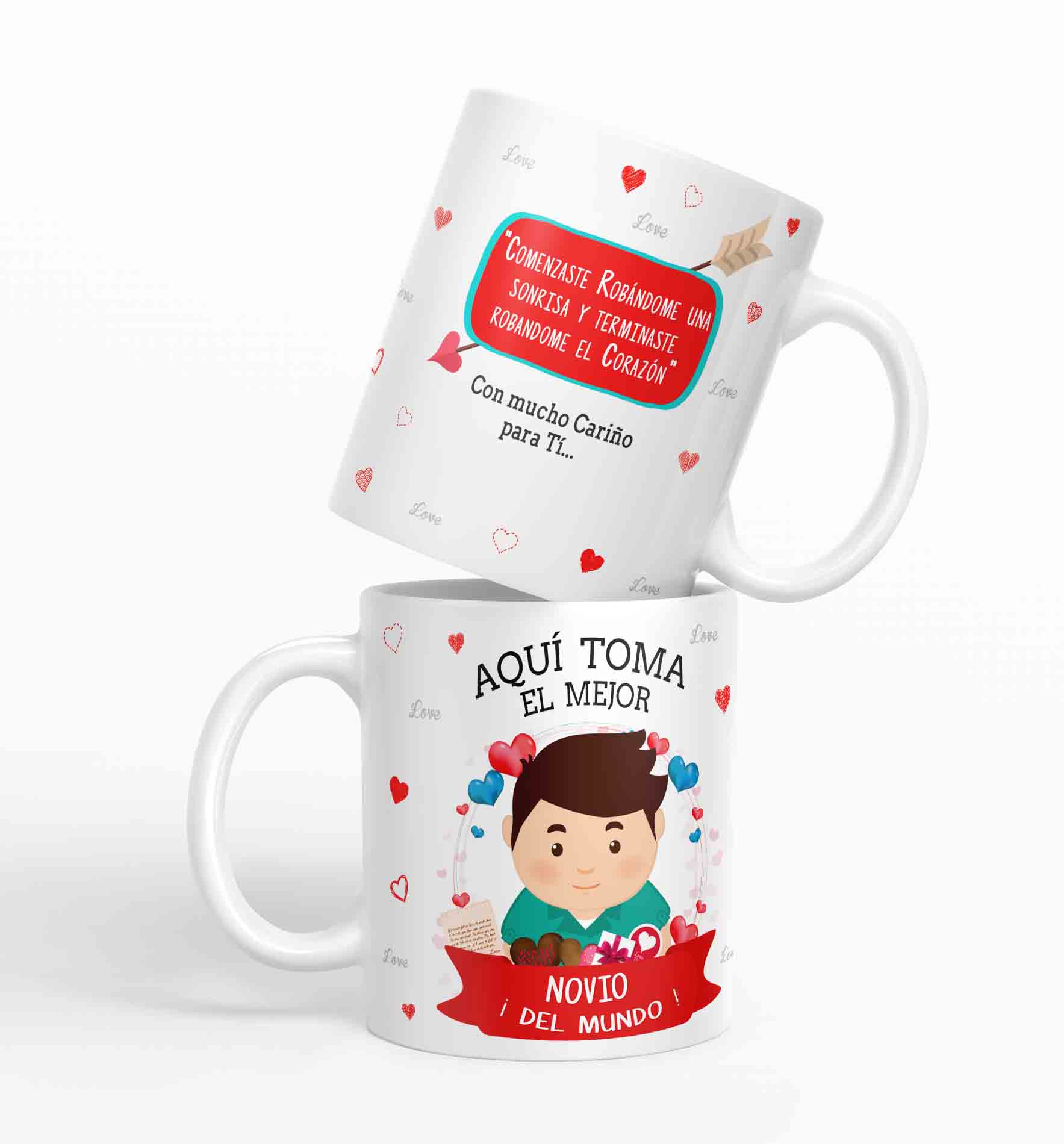 Taza aquí toma el mejor Novio del mundo D23