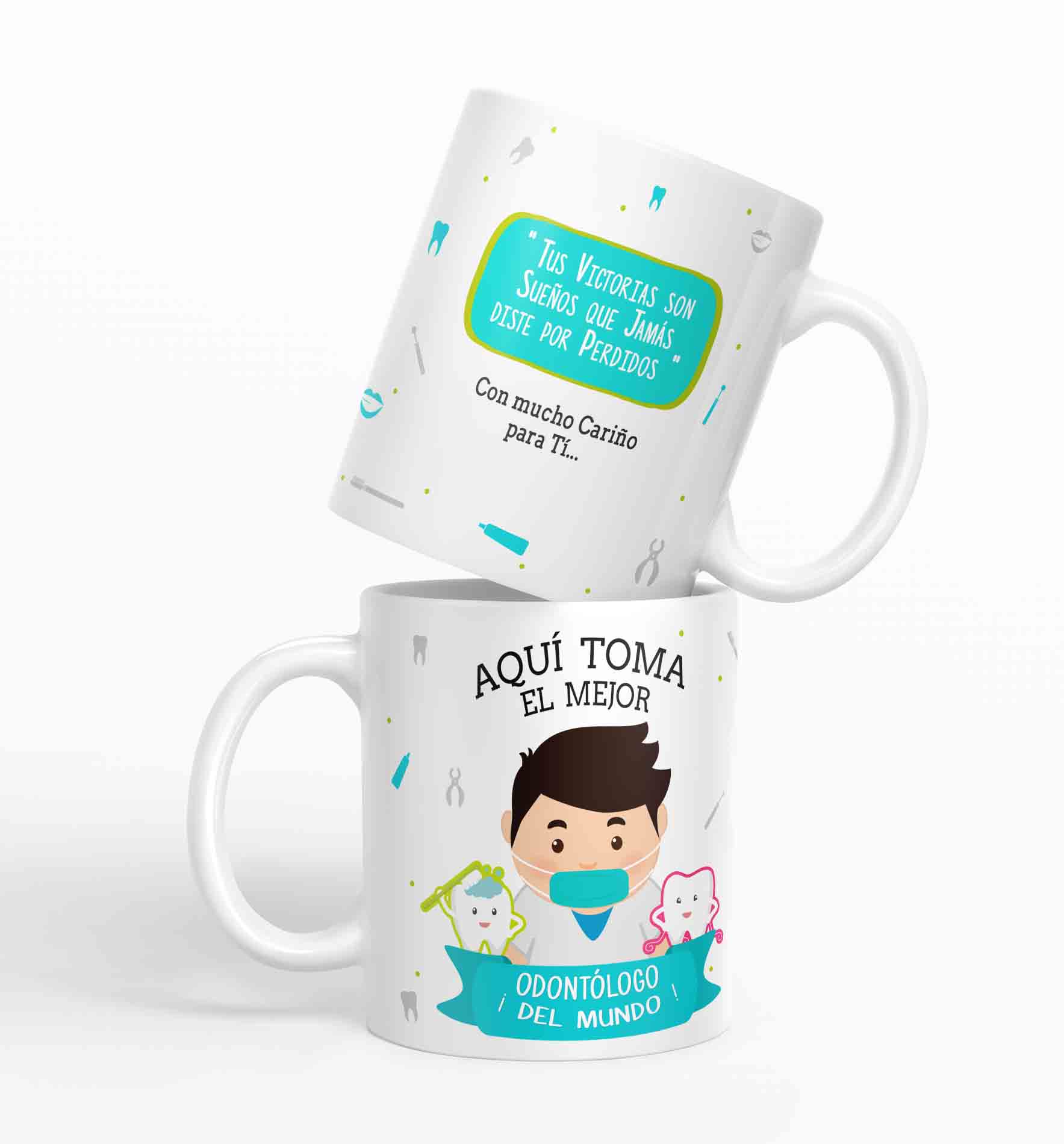 Taza aquí toma el mejor Odontólogo del mundo D46